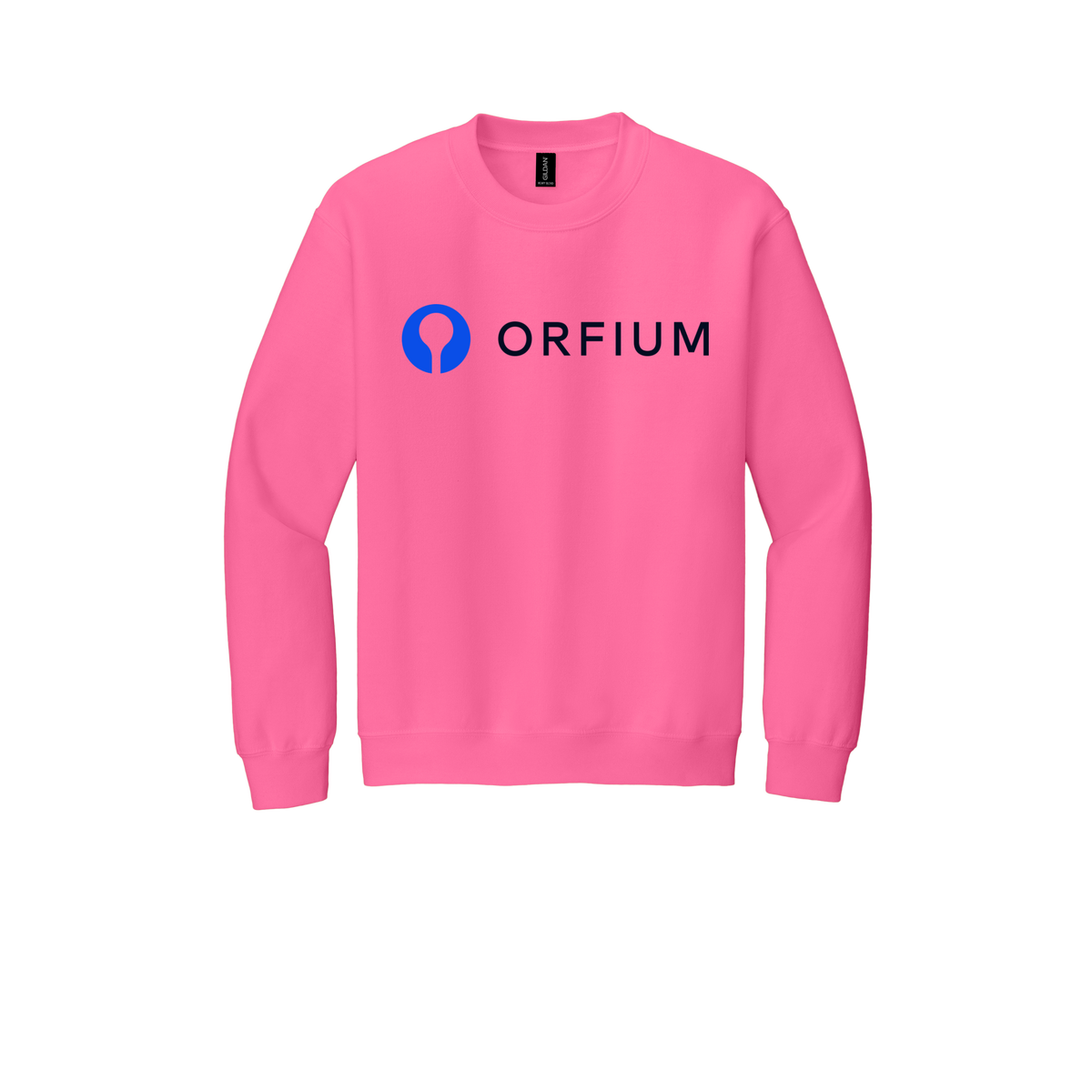 orfium-comfort-crewneck-dtf-front-18000-safetypink-flat-front