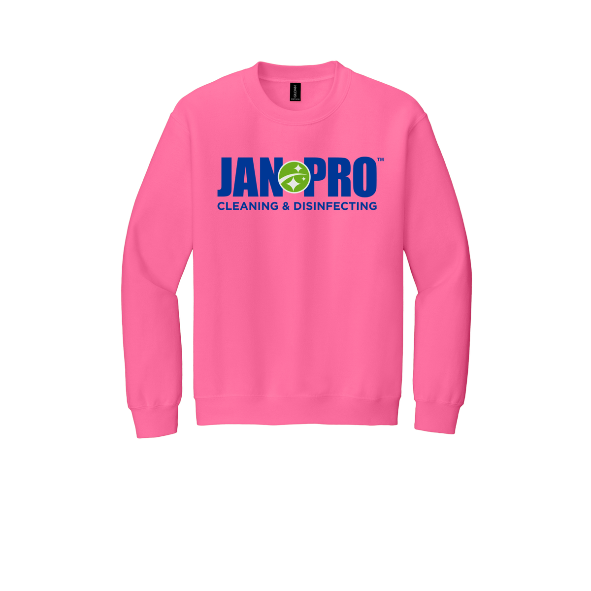 jan-pro-comfort-crewneck-dtf-front-18000-safetypink-flat-front