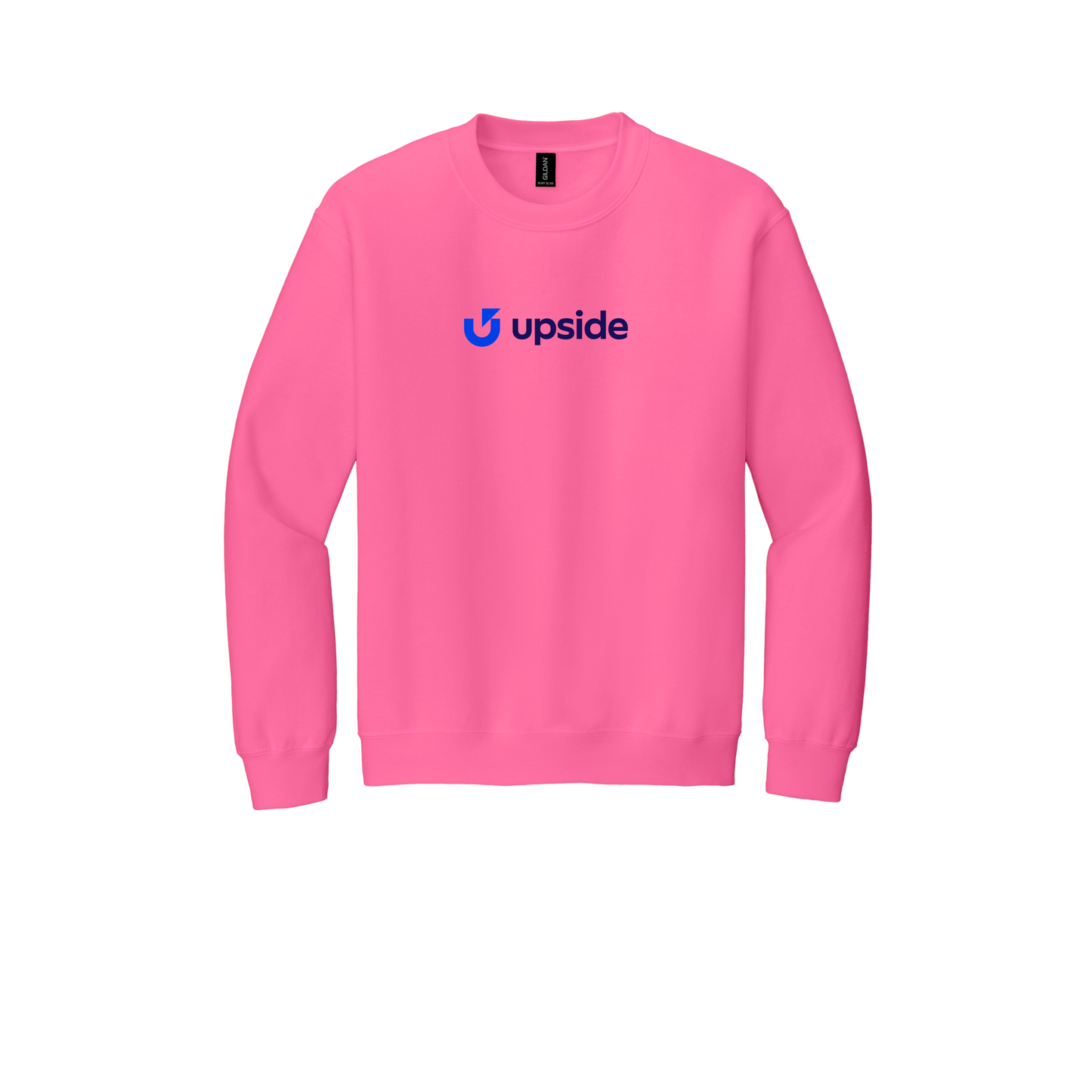 upside-comfort-crewneck-dtf-front-18000-safetypink-flat-front