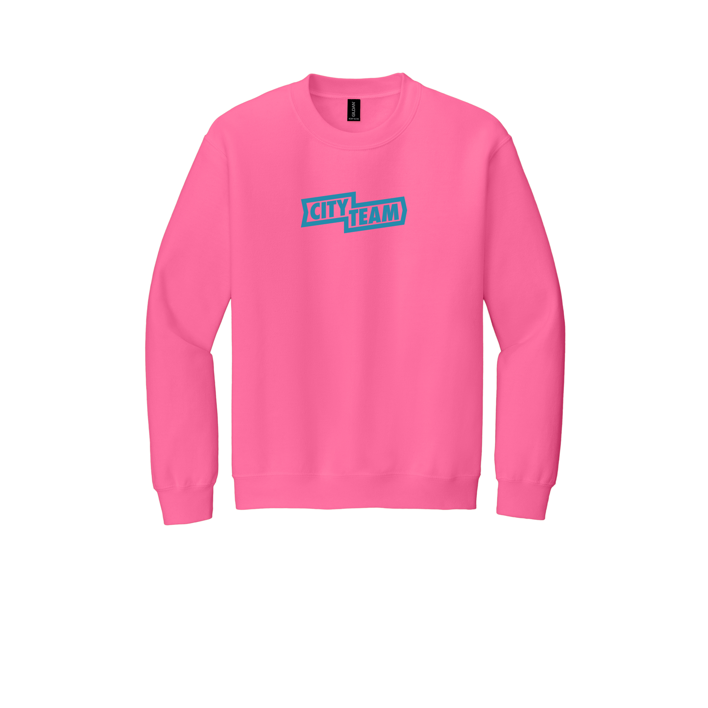 cityteam-comfort-crewneck-dtf-front-18000-safetypink-flat-front