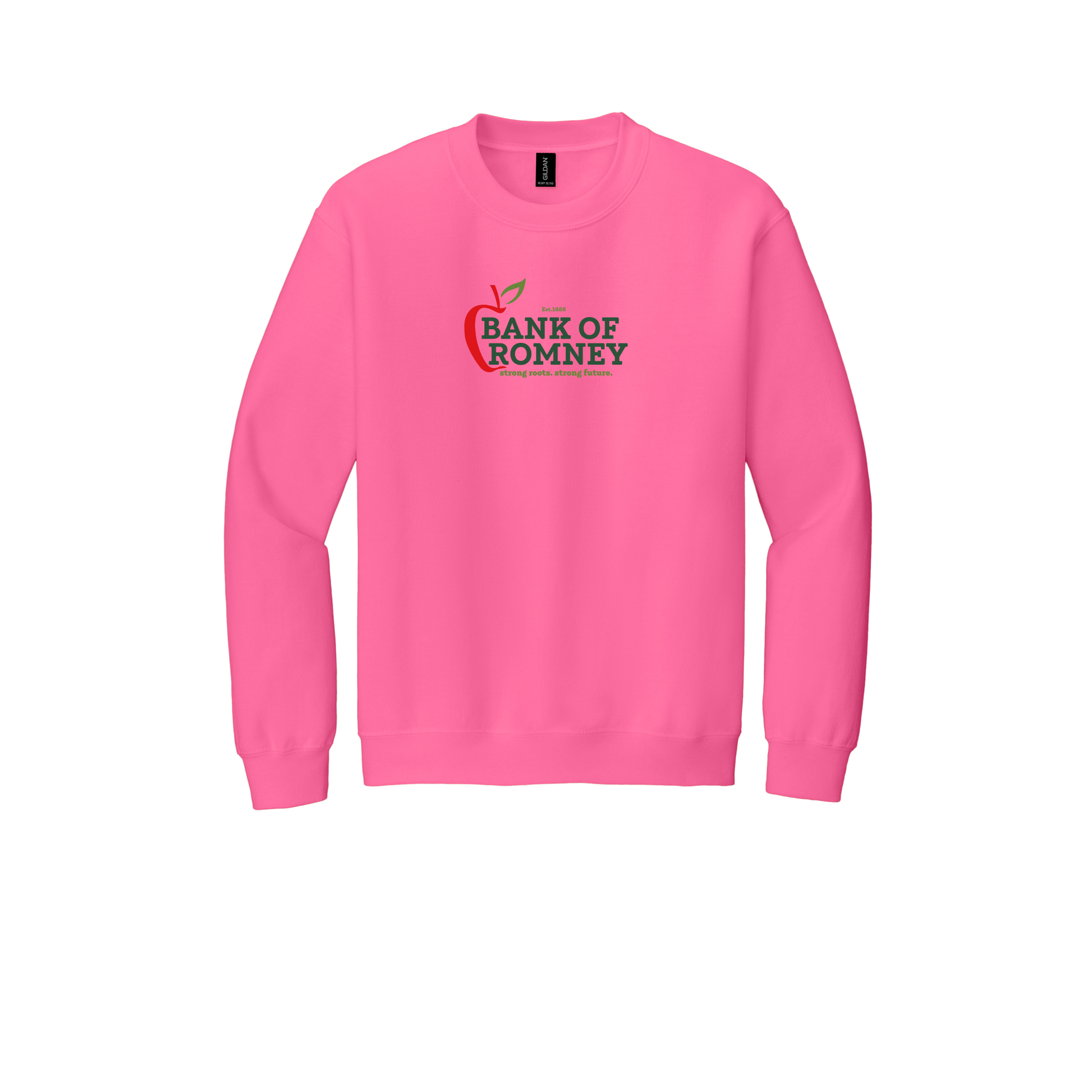 bankofromney-comfort-crewneck-dtf-front-18000-safetypink-flat-front