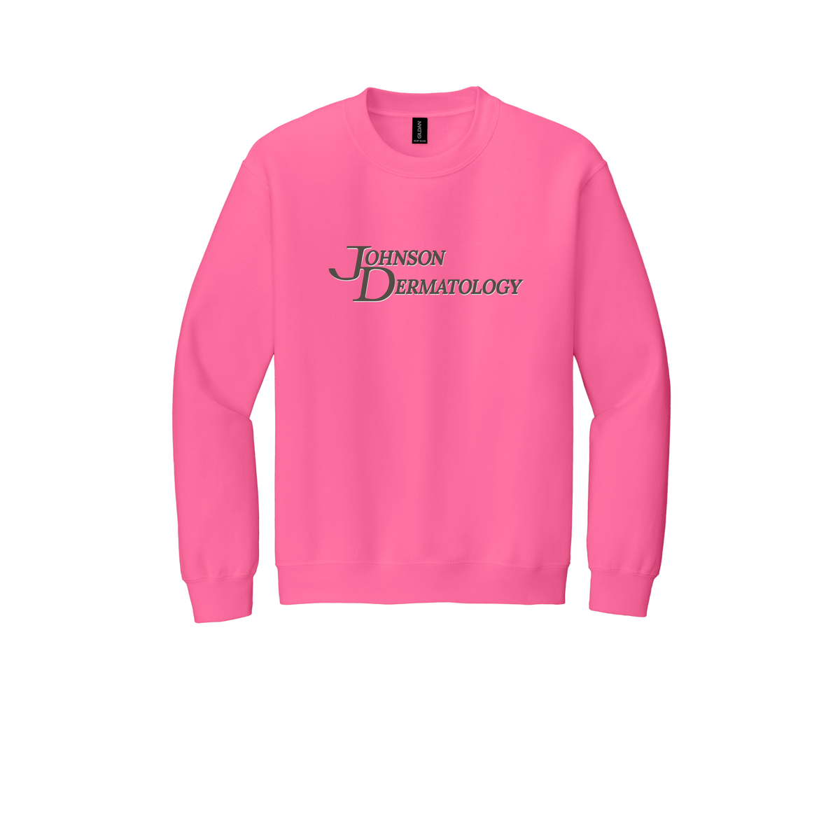 johnsondermatology-clinic-comfort-crewneck-dtf-front-18000-safetypink-flat-front