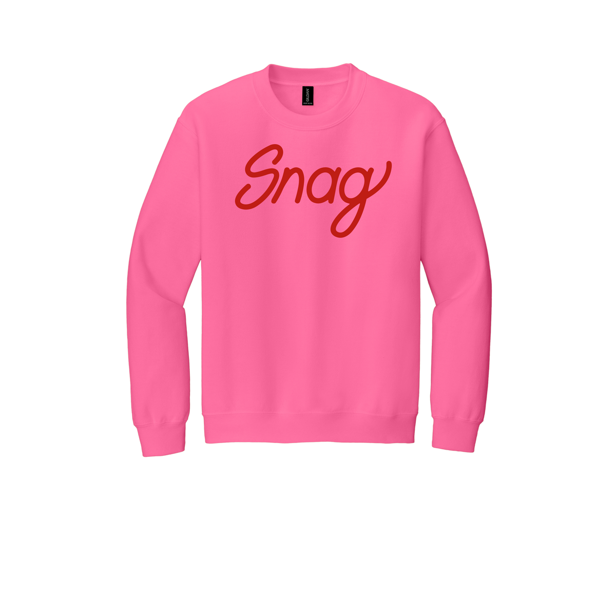snagdelivery-comfort-crewneck-dtf-front-18000-safetypink-flat-front