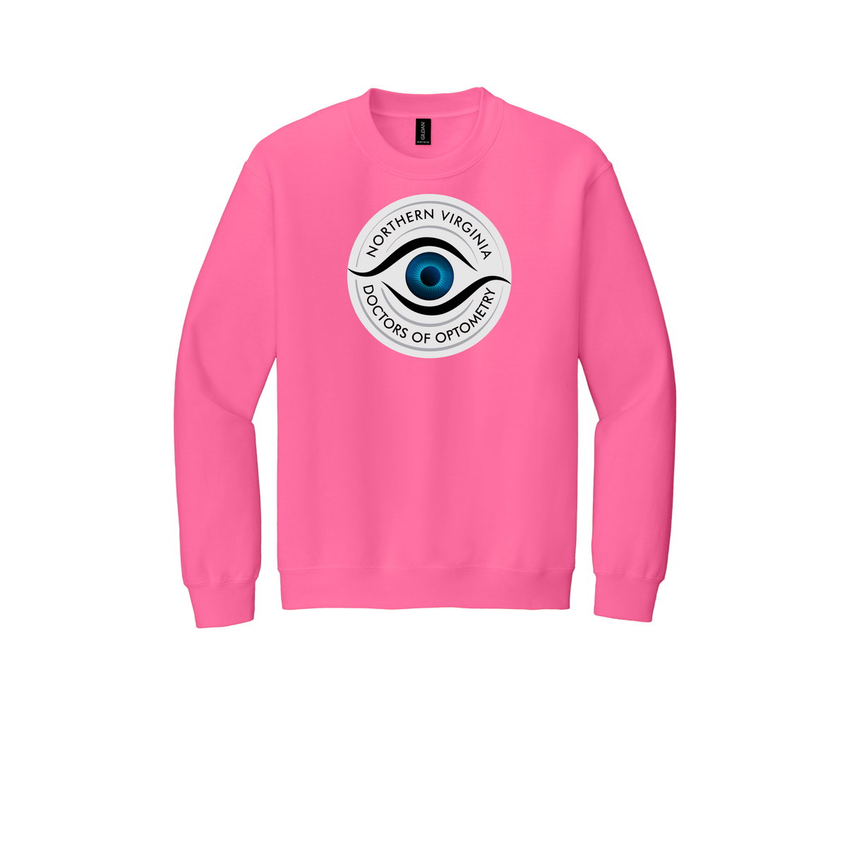 novaeyedocs-clinic-comfort-crewneck-dtf-front-18000-safetypink-flat-front