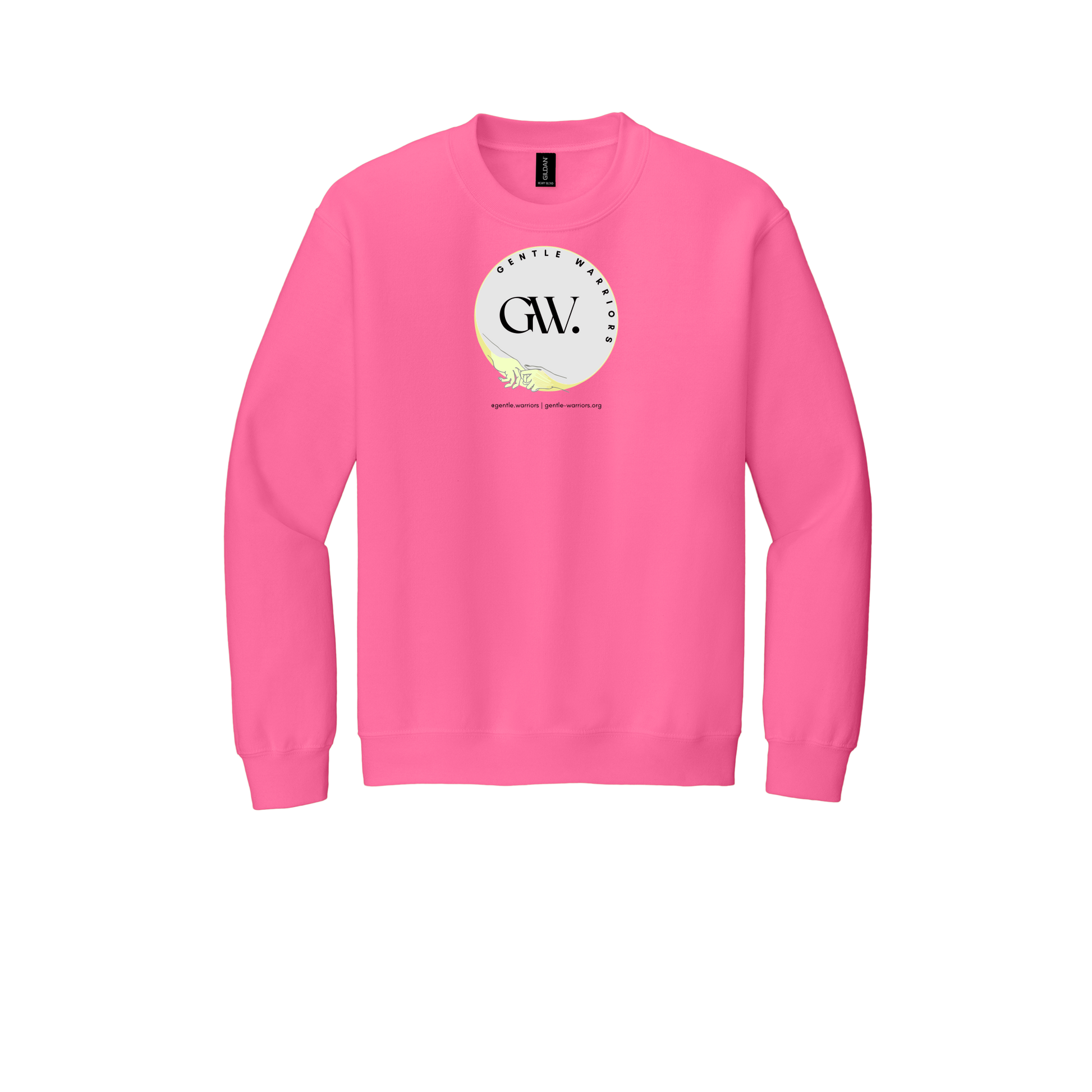 gentle-warriors-comfort-crewneck-dtf-front-18000-safetypink-flat-front