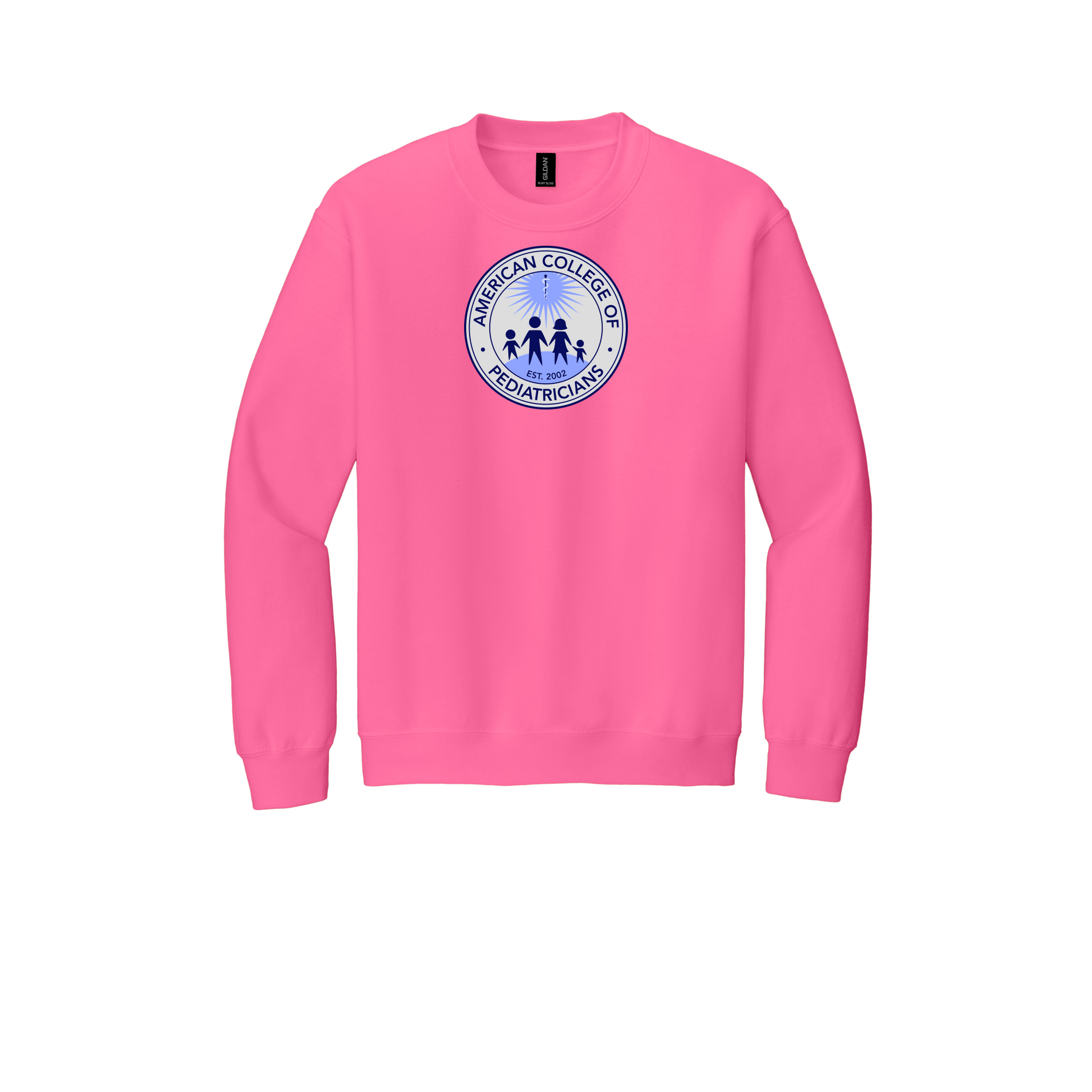 acpeds-clinic-comfort-crewneck-dtf-front-18000-safetypink-flat-front
