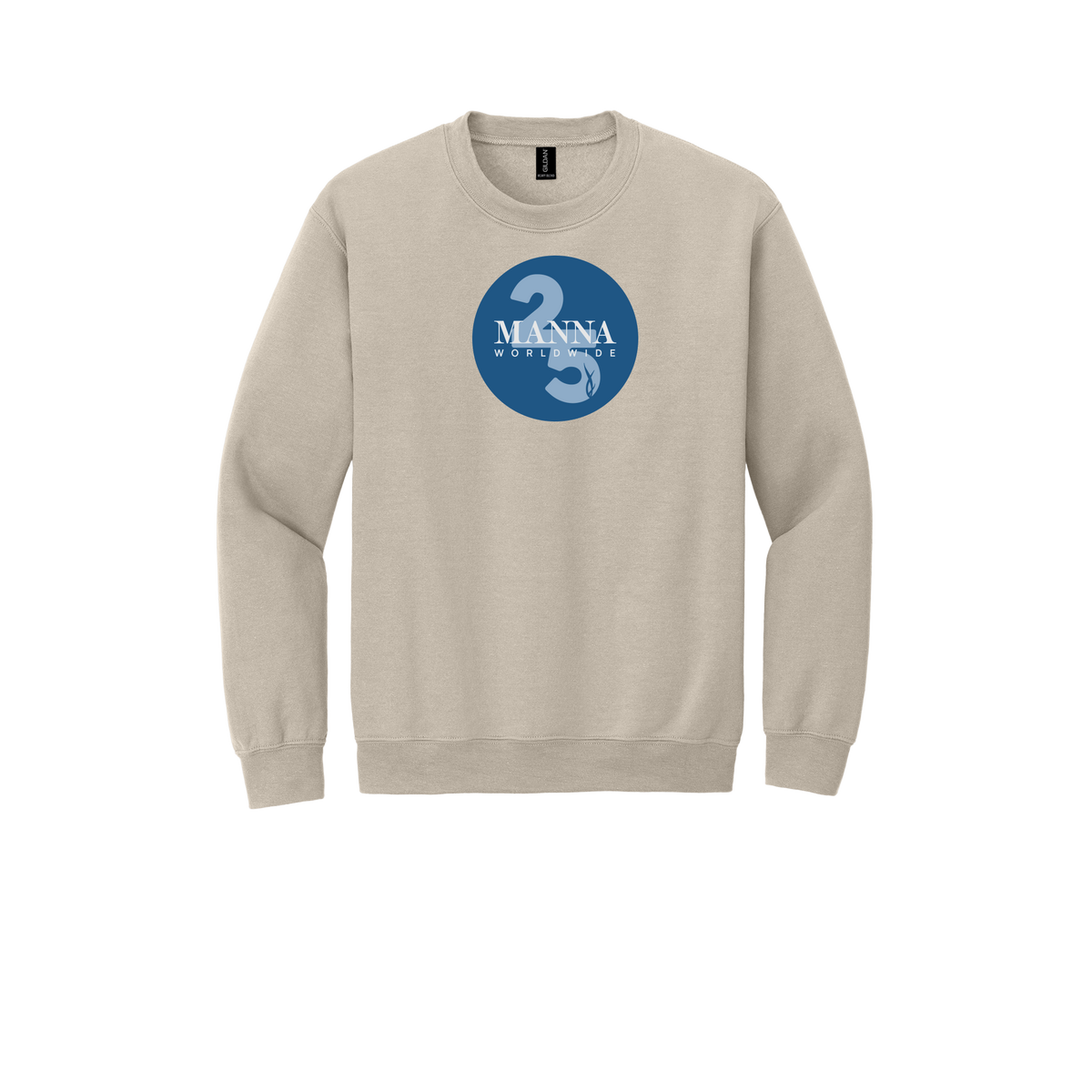 mannaworldwide-comfort-crewneck-dtf-front-18000-sand-flat-front