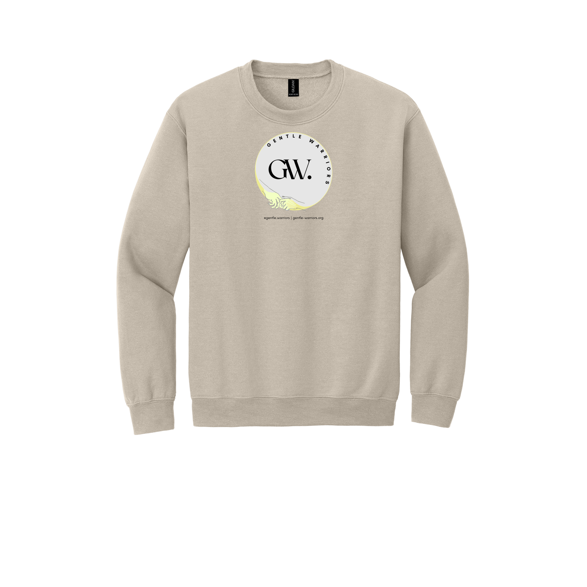 gentle-warriors-comfort-crewneck-dtf-front-18000-sand-flat-front