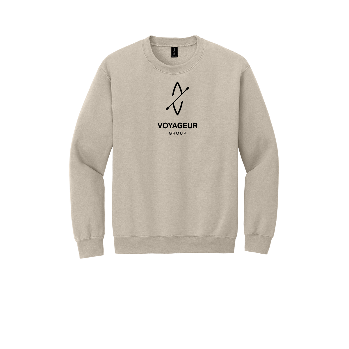 voyageurgroup-comfort-crewneck-dtf-front-18000-sand-flat-front