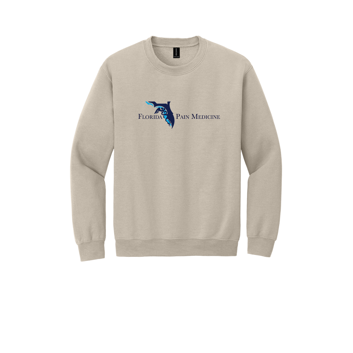 floridapainmedicine-clinic-comfort-crewneck-dtf-front-18000-sand-flat-front