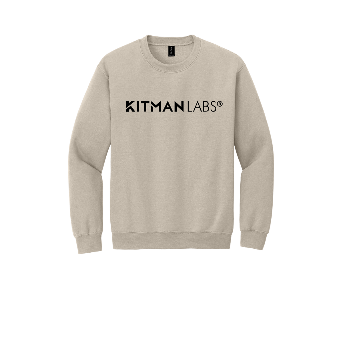 kitmanlabs-comfort-crewneck-dtf-front-18000-sand-flat-front