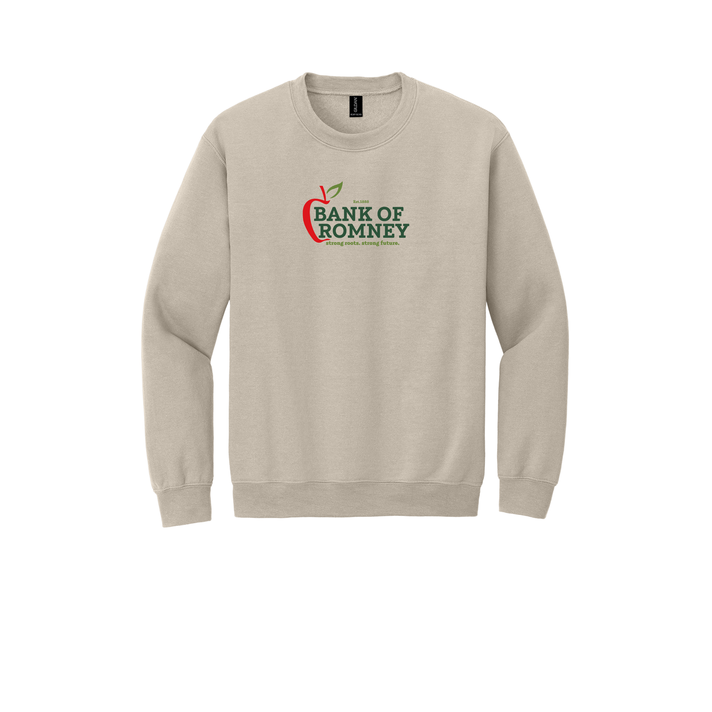 bankofromney-comfort-crewneck-dtf-front-18000-sand-flat-front