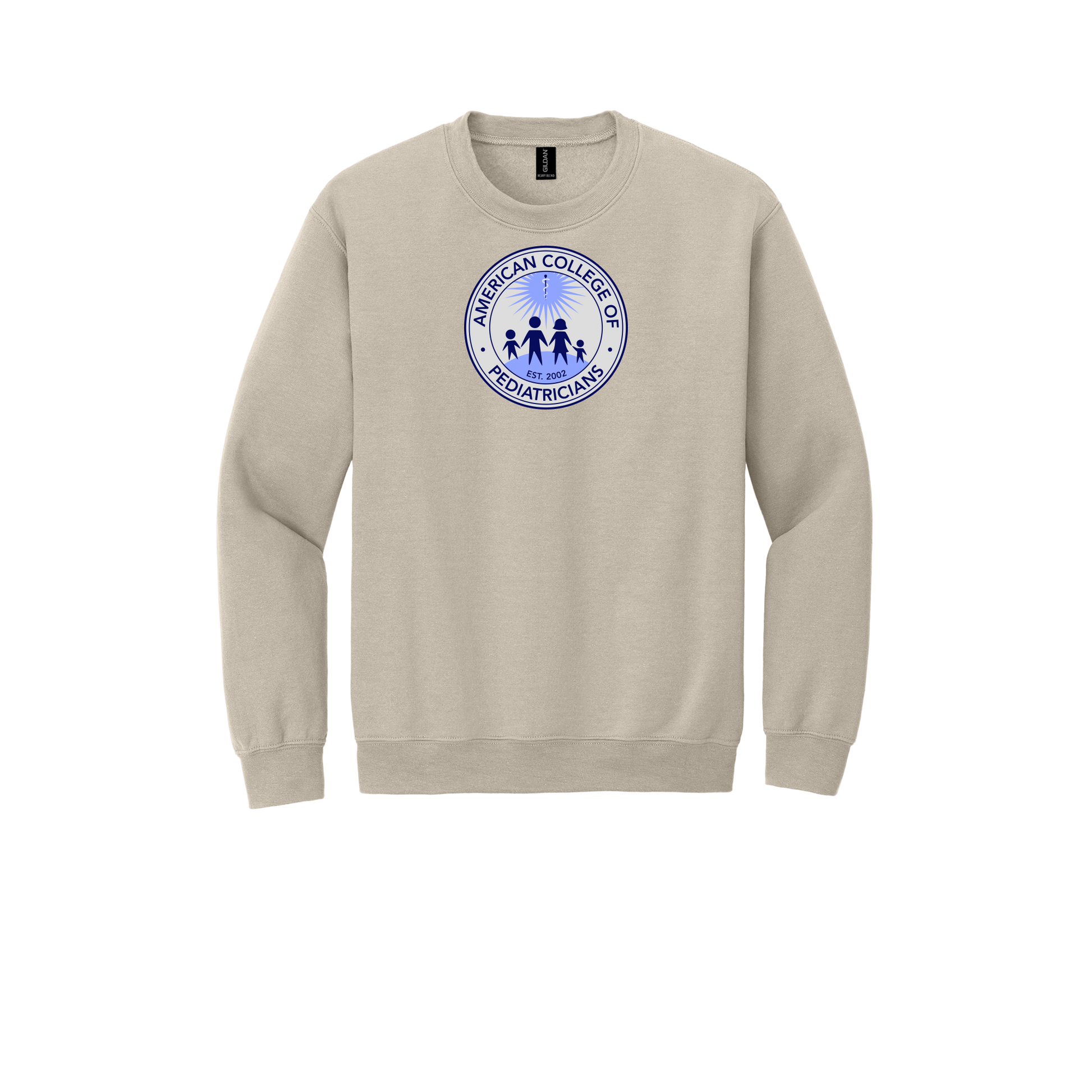 acpeds-clinic-comfort-crewneck-dtf-front-18000-sand-flat-front