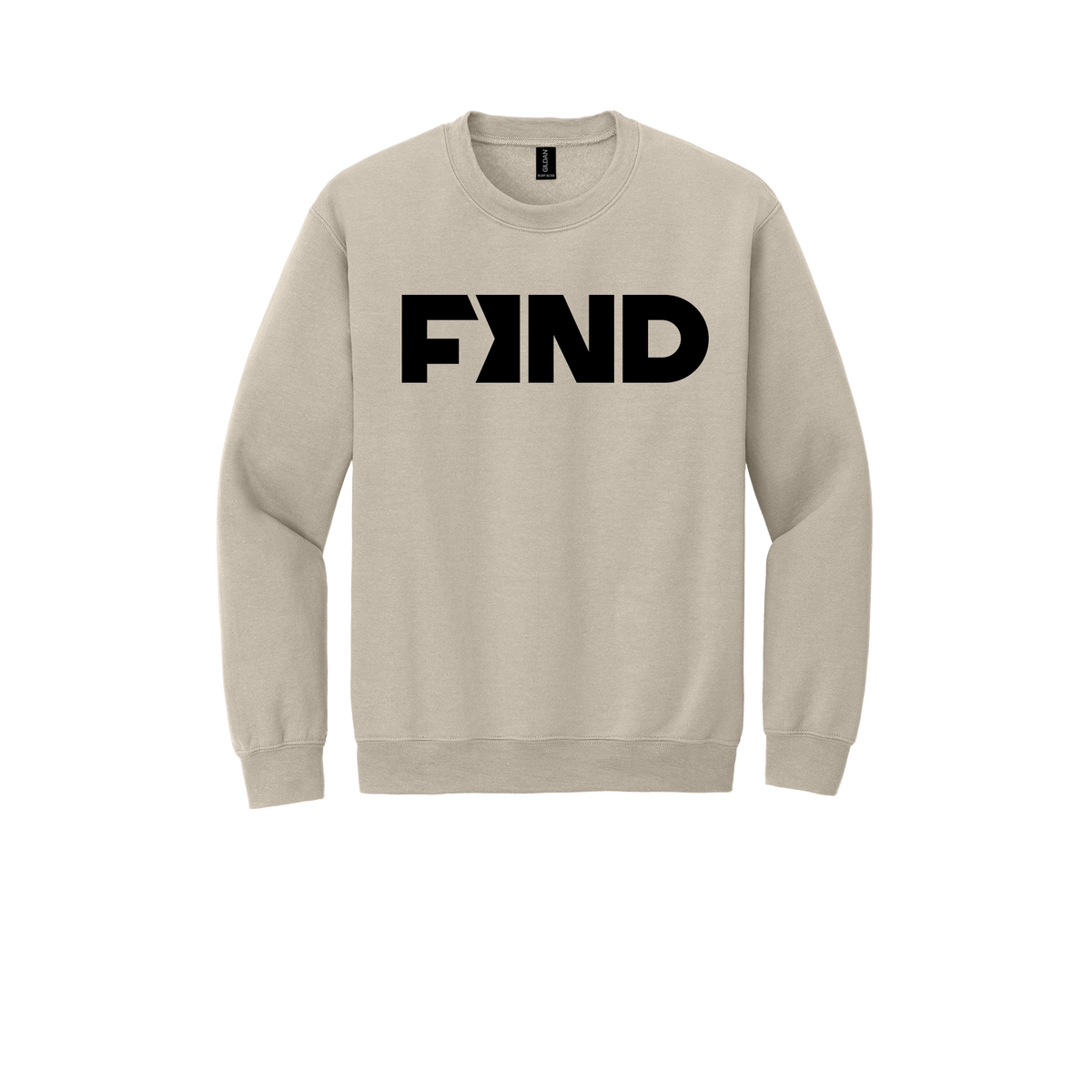 findrealestate-comfort-crewneck-dtf-front-18000-sand-flat-front