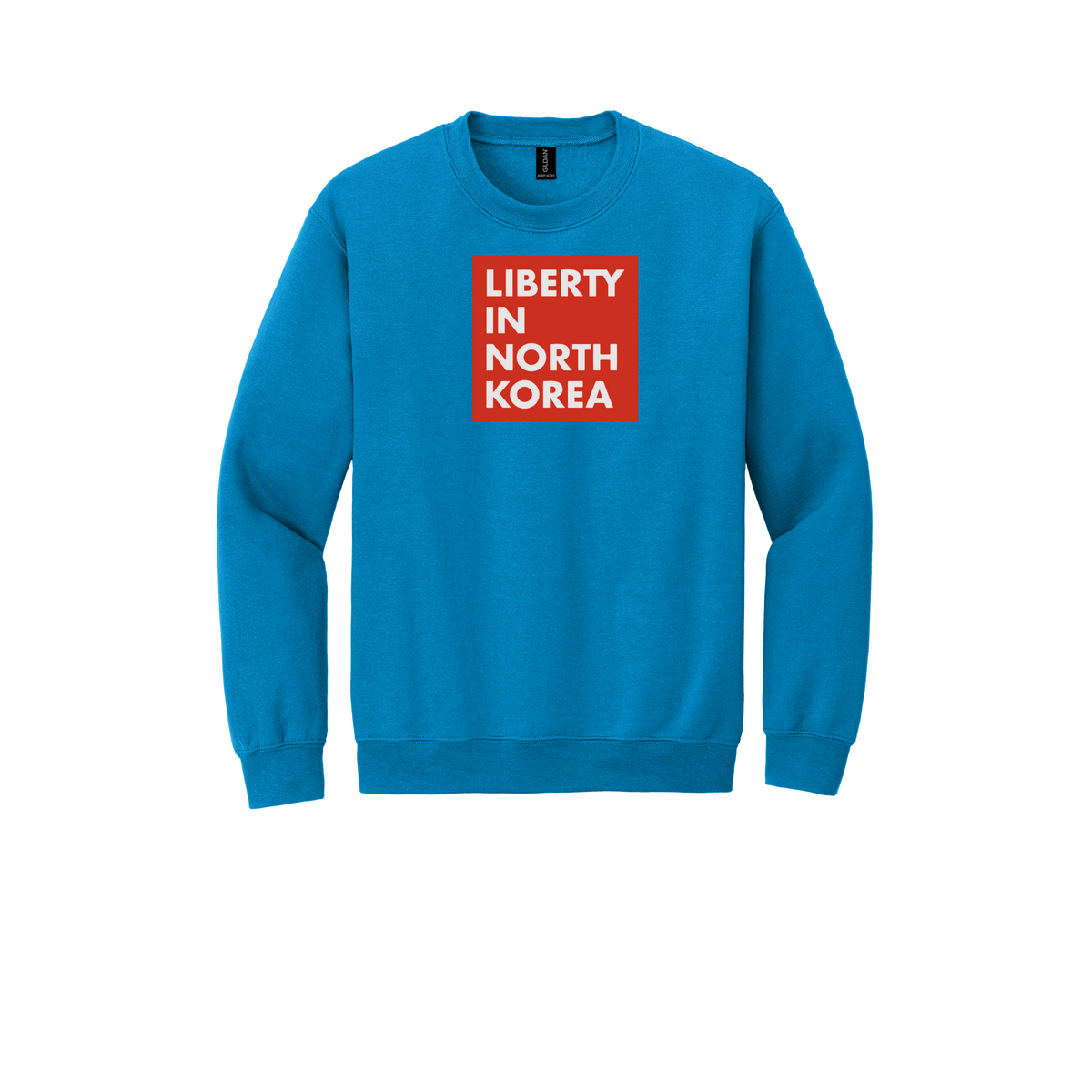 libertyinnorthkorea-comfort-crewneck-dtf-front-18000-sapphire-flat-front
