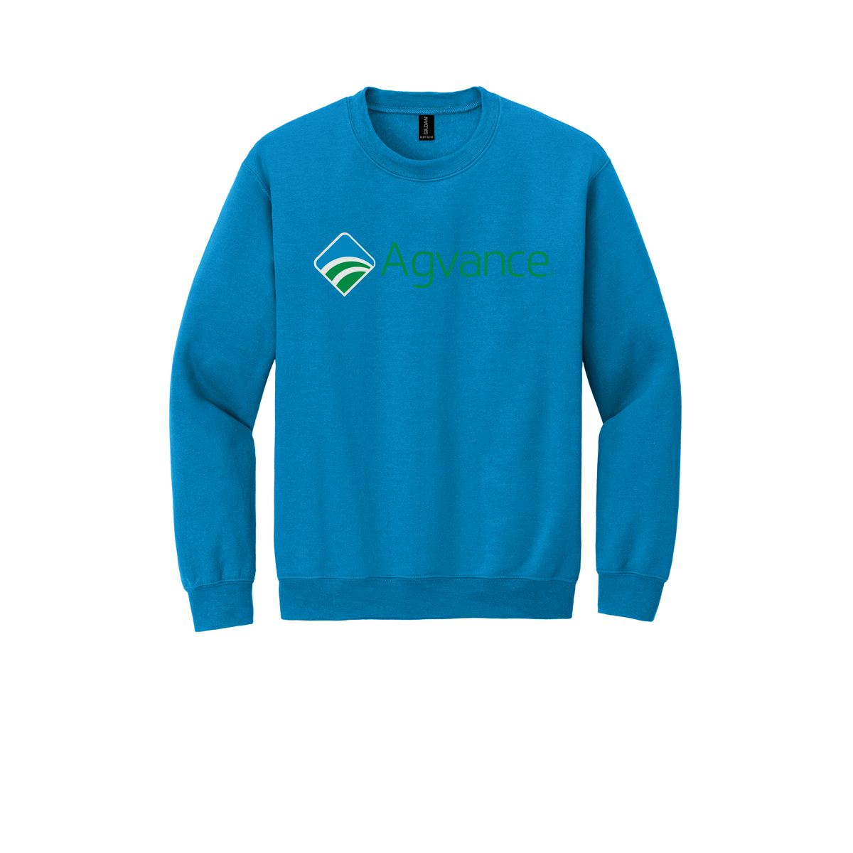 agvance-comfort-crewneck-dtf-front-18000-sapphire-flat-front