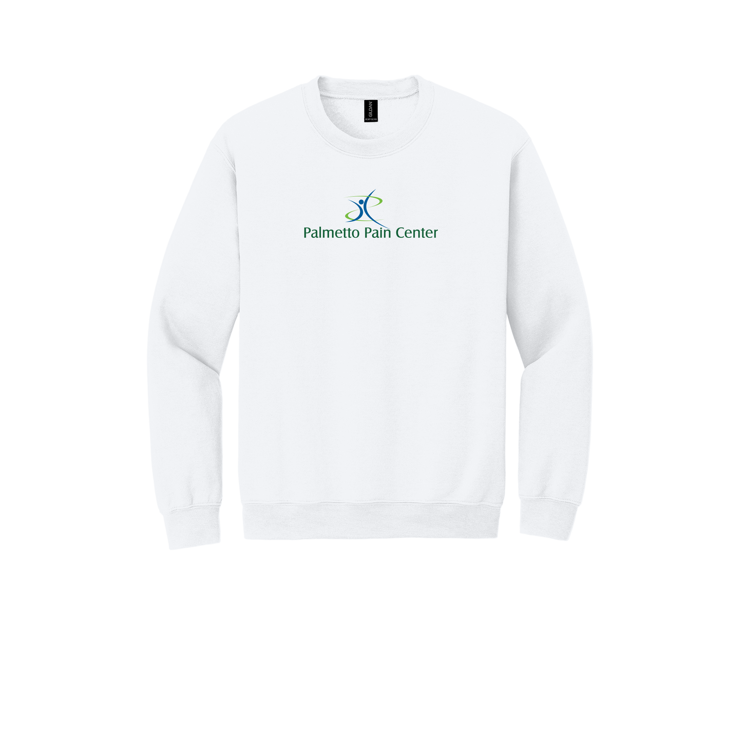 palmetto-pain-center-clinic-comfort-crewneck-dtf-front-18000-white-flat-front