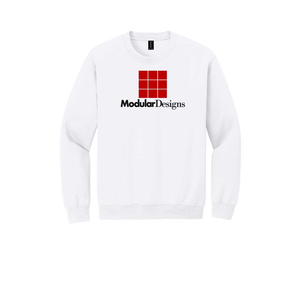 modulardesignsflooring-comfort-crewneck-dtf-front-18000-white-flat-front