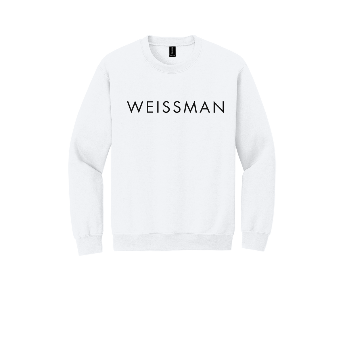 weissmans-comfort-crewneck-dtf-front-18000-white-flat-front