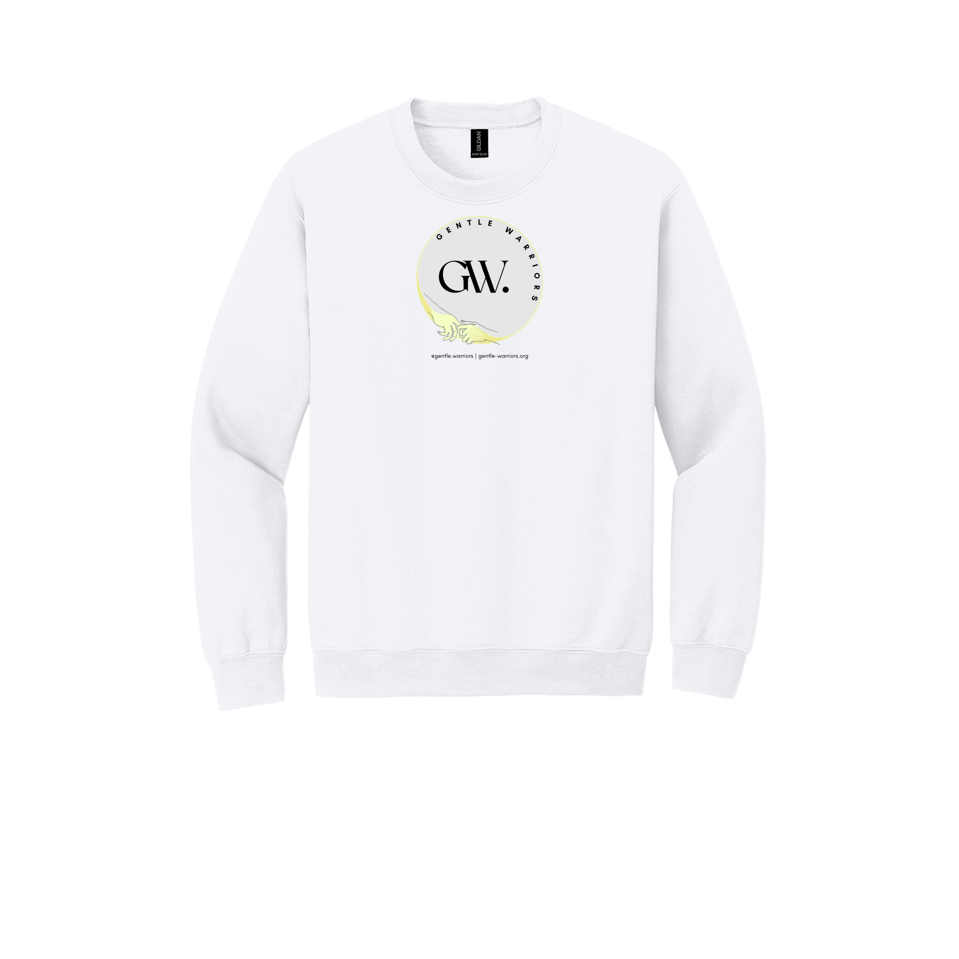 gentle-warriors-comfort-crewneck-dtf-front-18000-white-flat-front