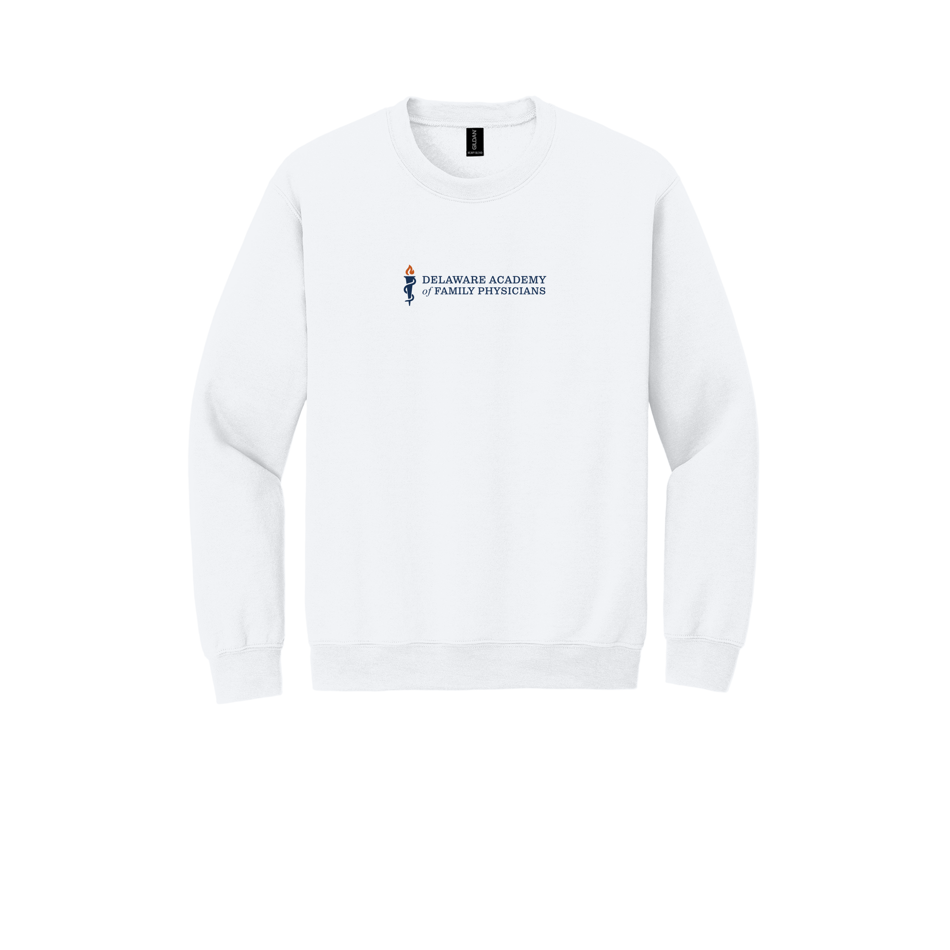 delfamdoc-clinic-comfort-crewneck-dtf-front-18000-white-flat-front