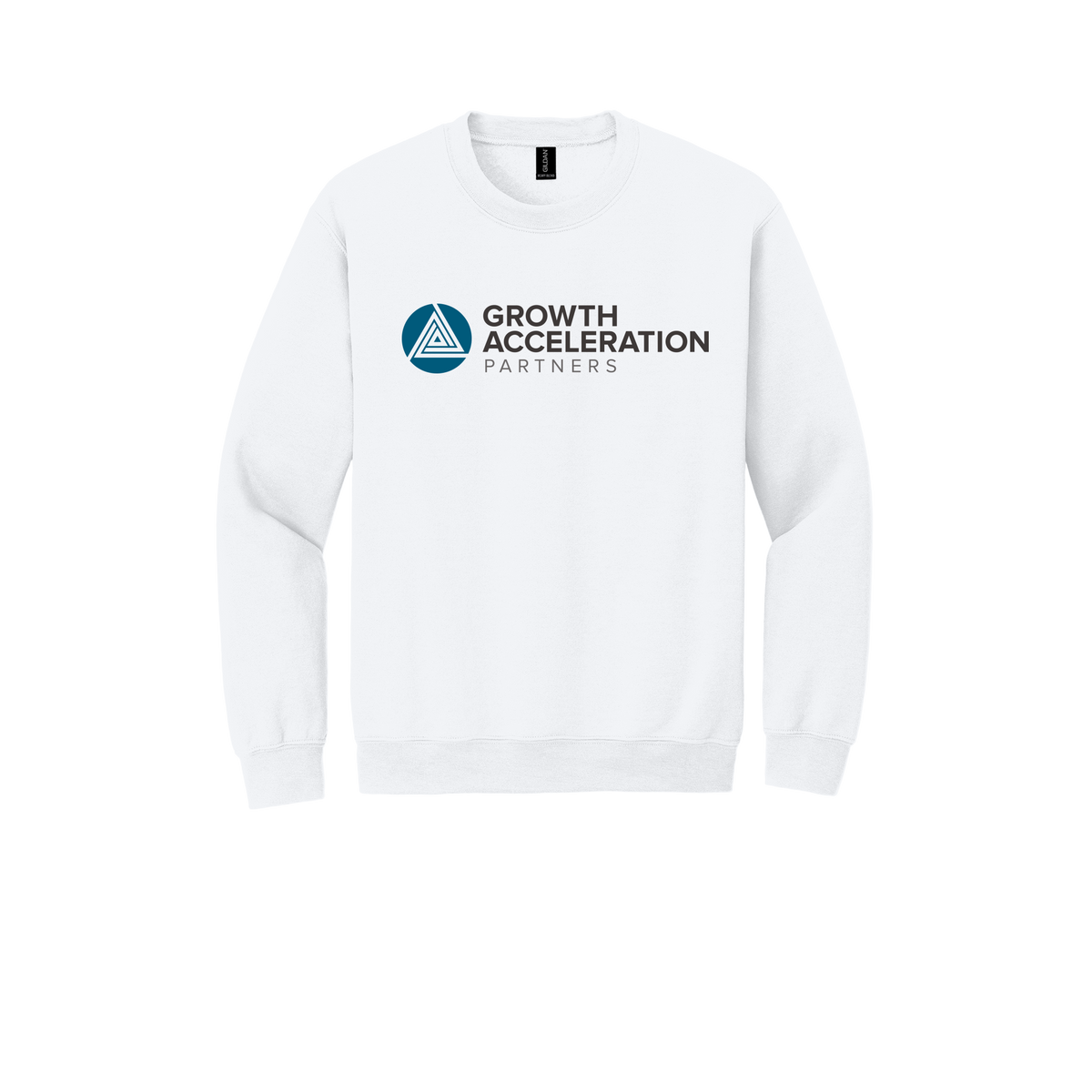 growthaccelerationpartners-comfort-crewneck-dtf-front-18000-white-flat-front