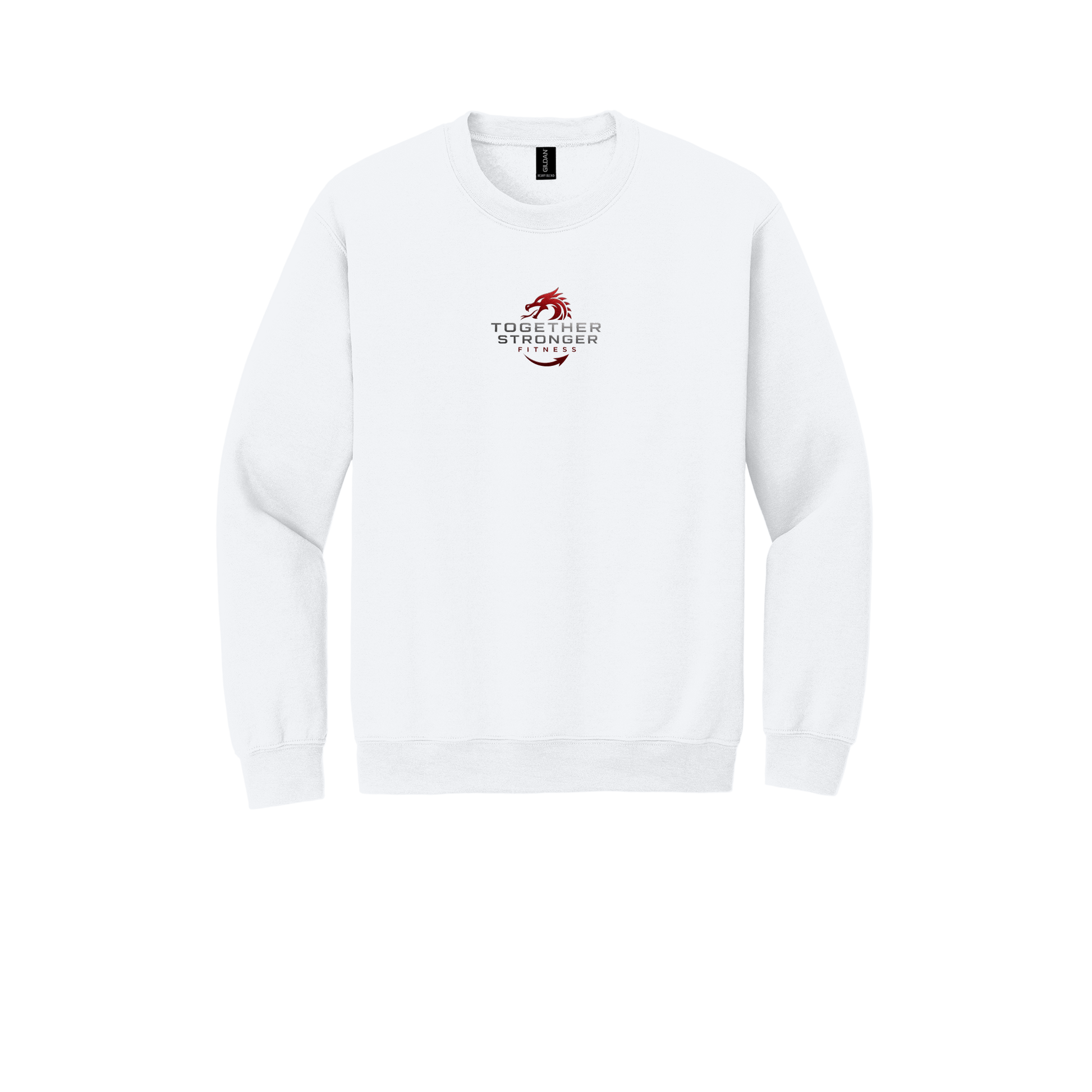 togetherstrongerfitness-comfort-crewneck-dtf-front-18000-white-flat-front