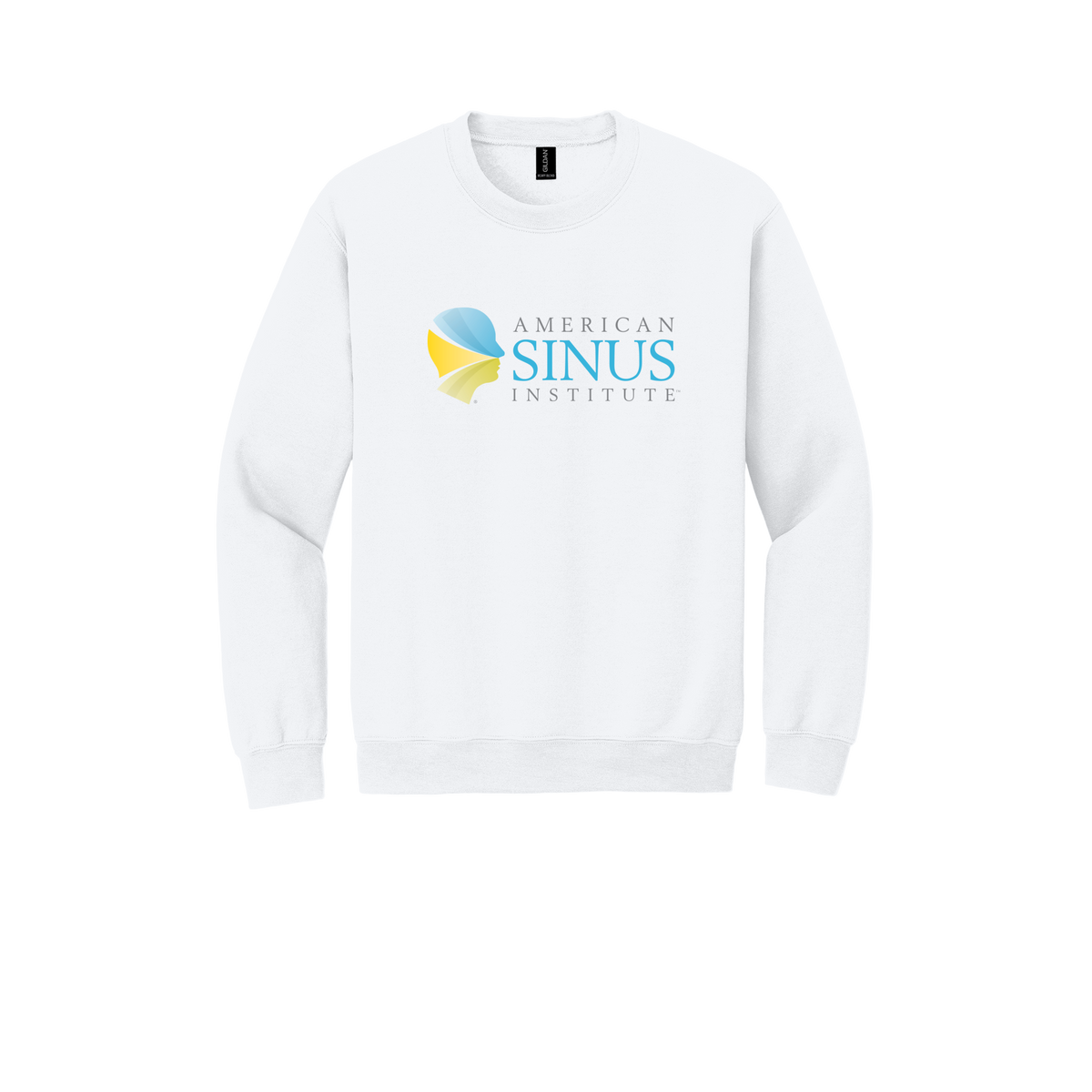 americansinus-clinic-comfort-crewneck-dtf-front-18000-white-flat-front