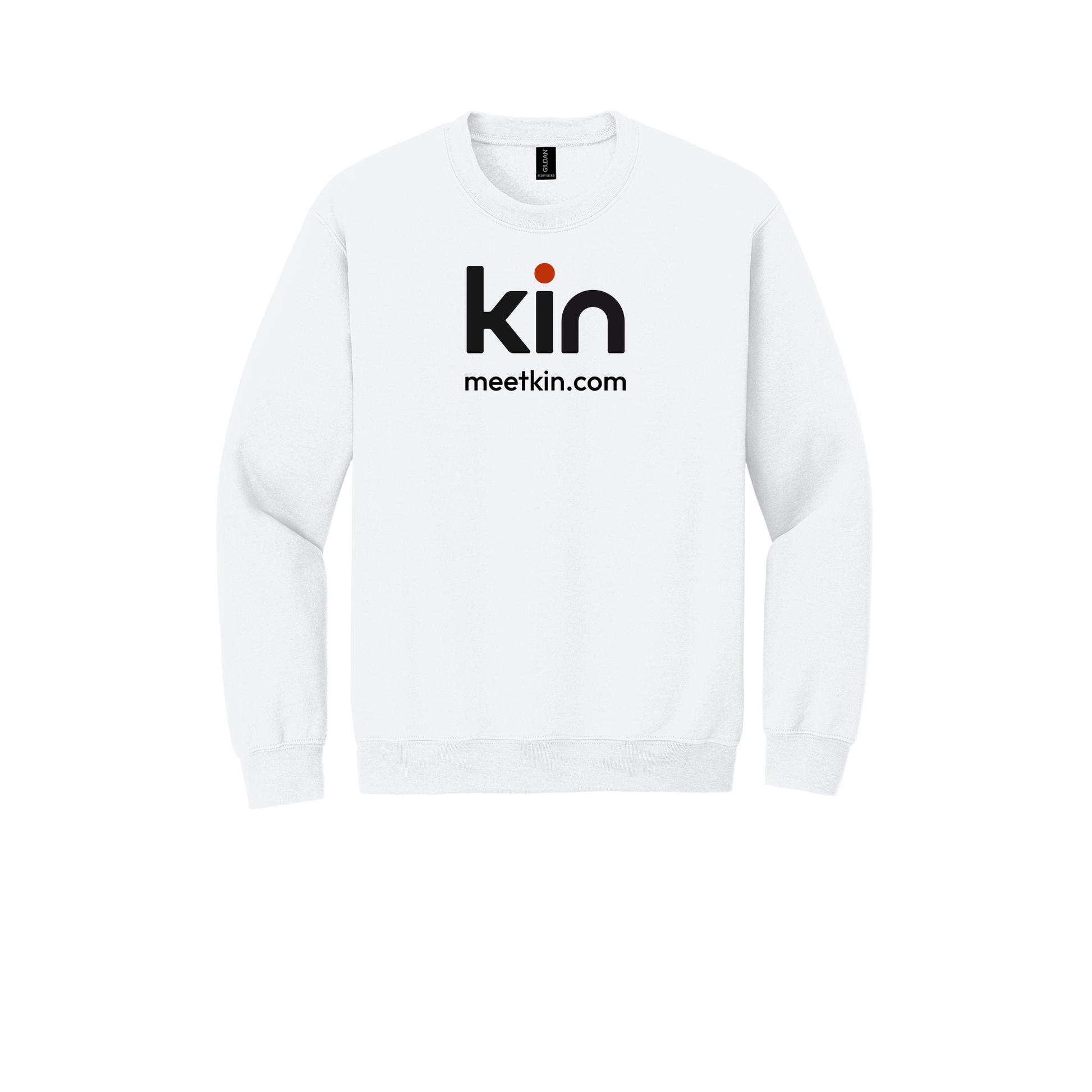 kin-comfort-crewneck-dtf-front-18000-white-flat-front
