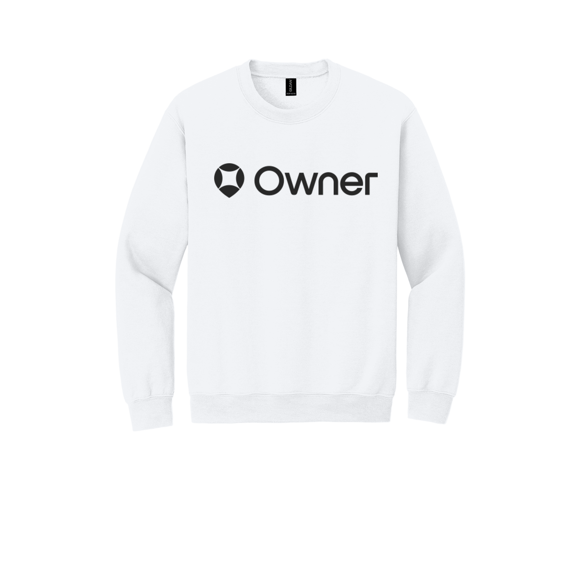 owner-comfort-crewneck-dtf-front-18000-white-flat-front