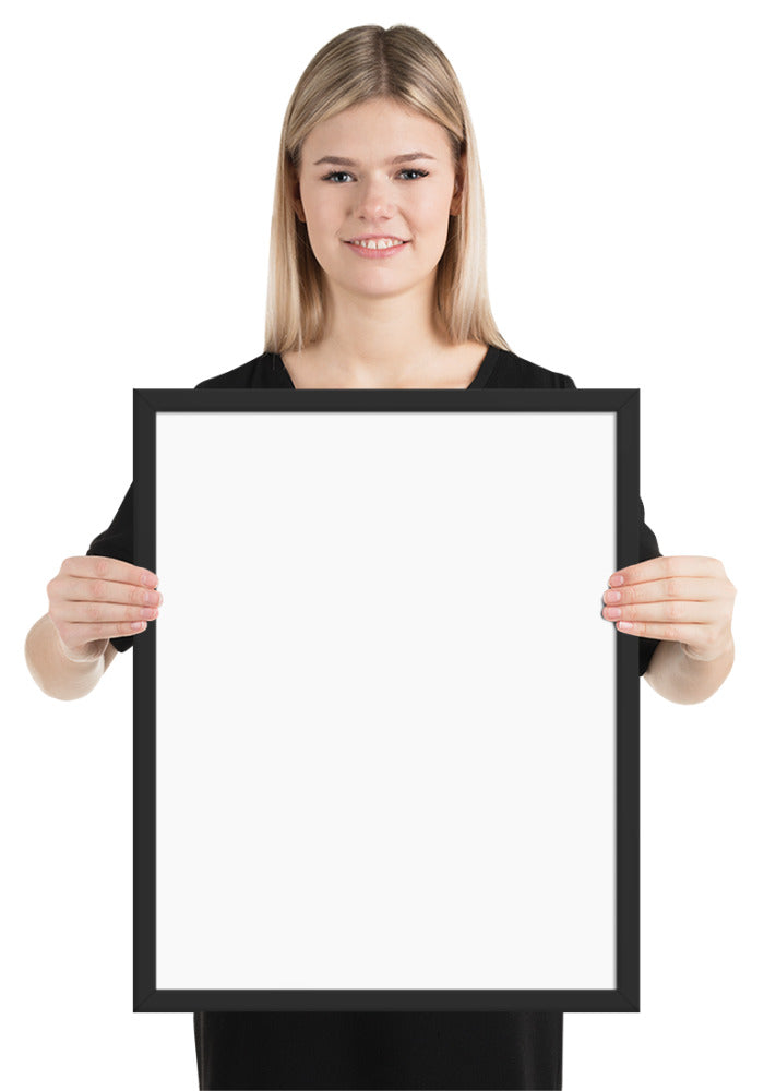 Enhanced Matte Paper Framed Poster (cm)