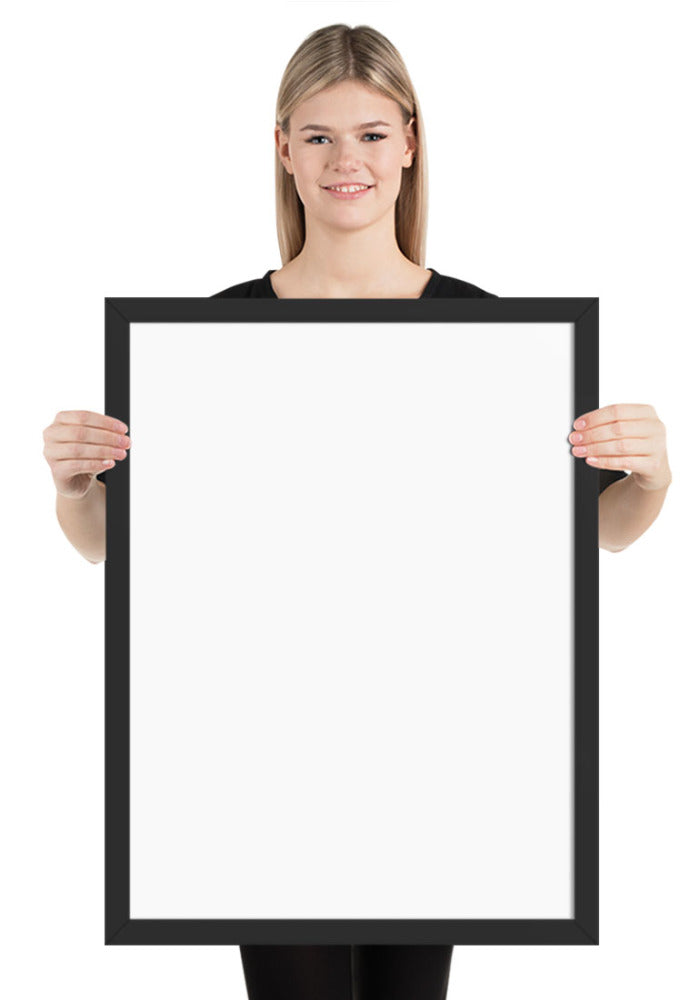 Enhanced Matte Paper Framed Poster (cm)