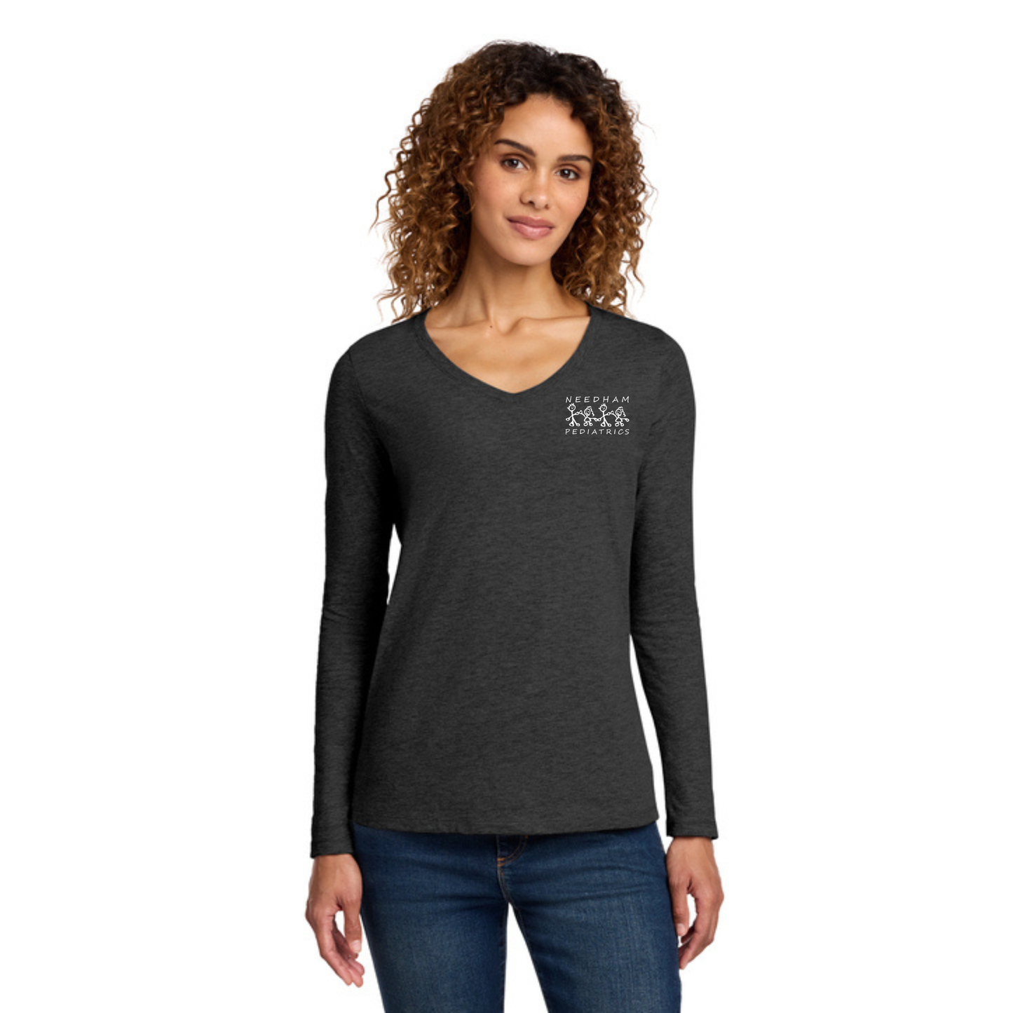 Women's Long Sleeve V-Neck Tee