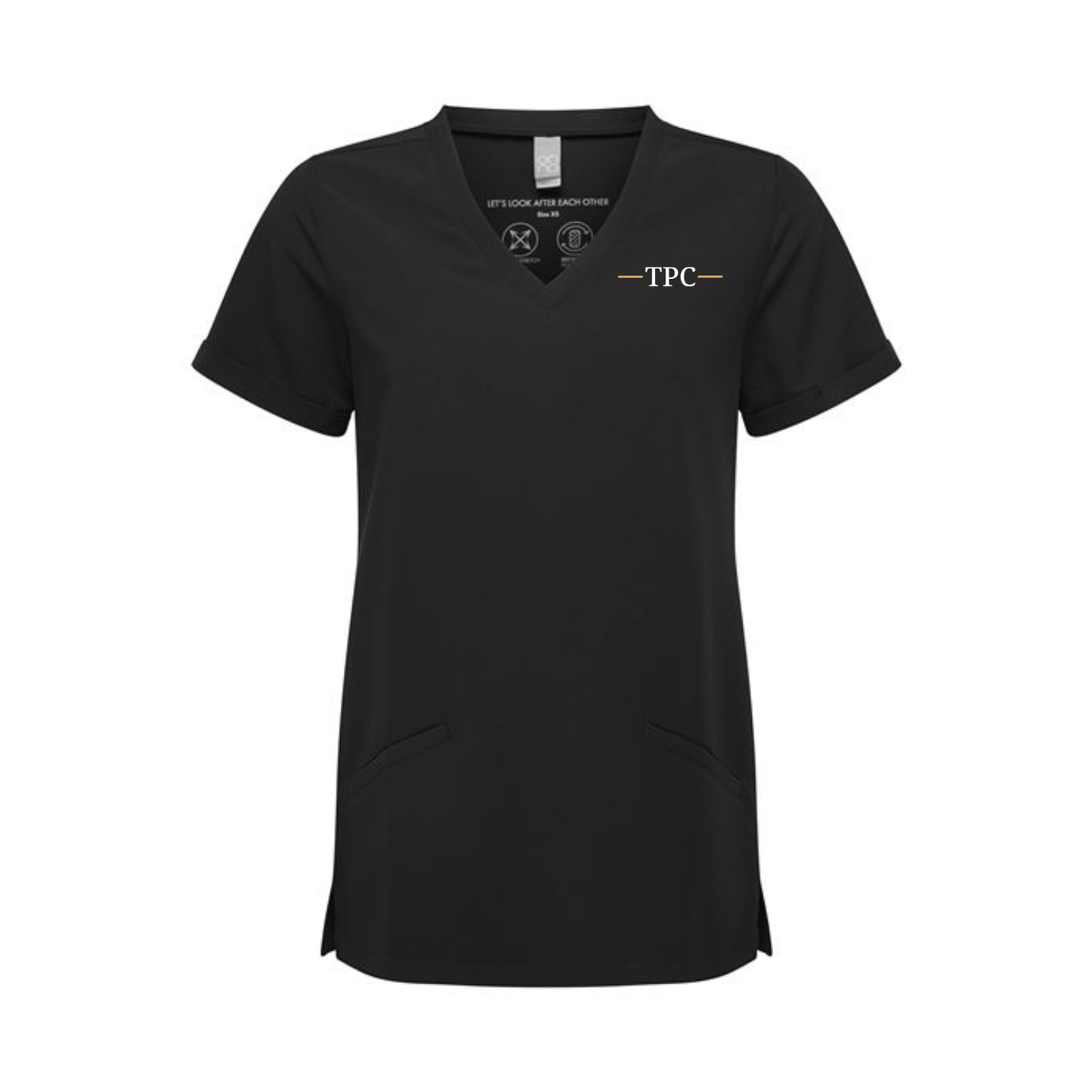 Women's Invincible V-Neck Stretch Scrub Top