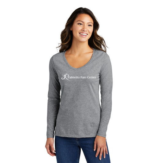 Women's Long Sleeve V-Neck Tee