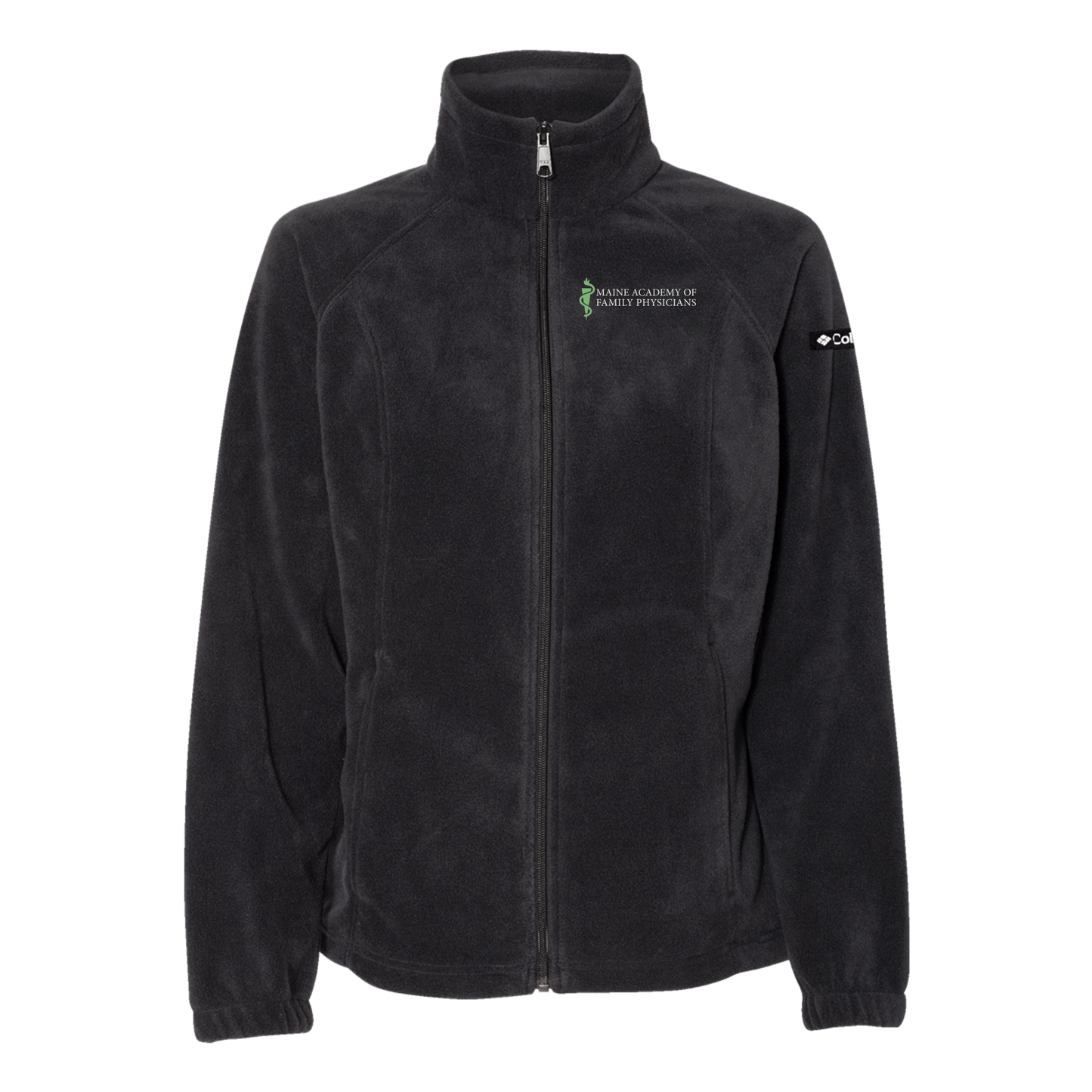 maineafp-columbia-womens-fleece-jacket-embroidery-leftchest-212470-black-flat-front