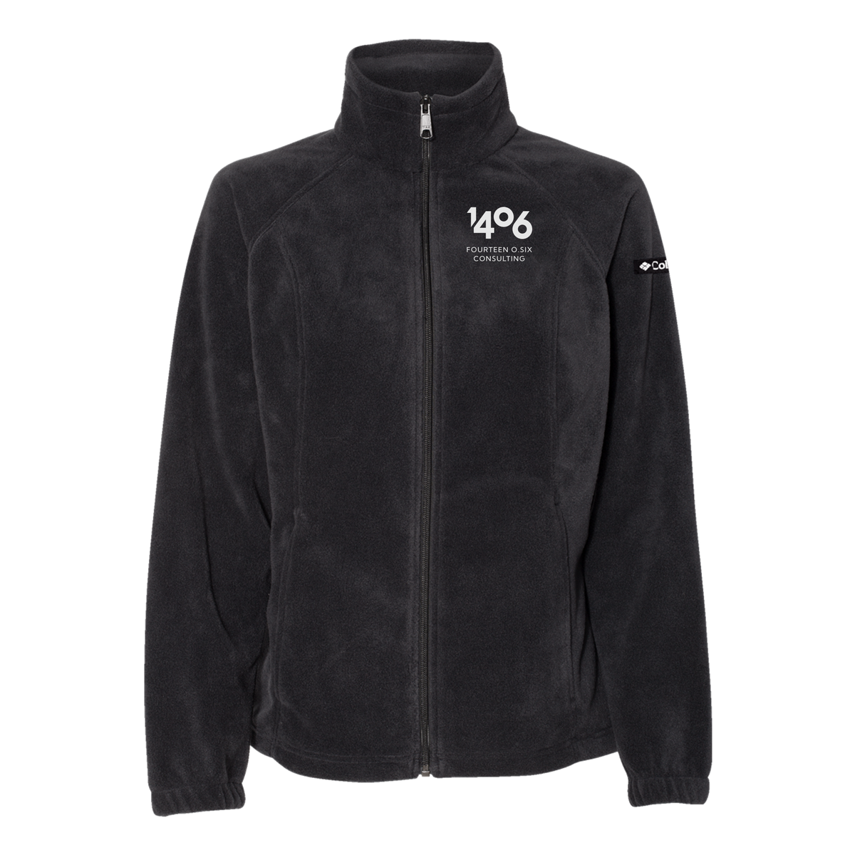 1406consulting-columbia-womens-fleece-jacket-embroidery-leftchest-212470-black-flat-front