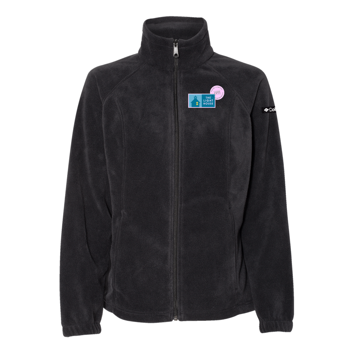 lhcampus-columbia-womens-fleece-jacket-embroidery-leftchest-212470-black-flat-front