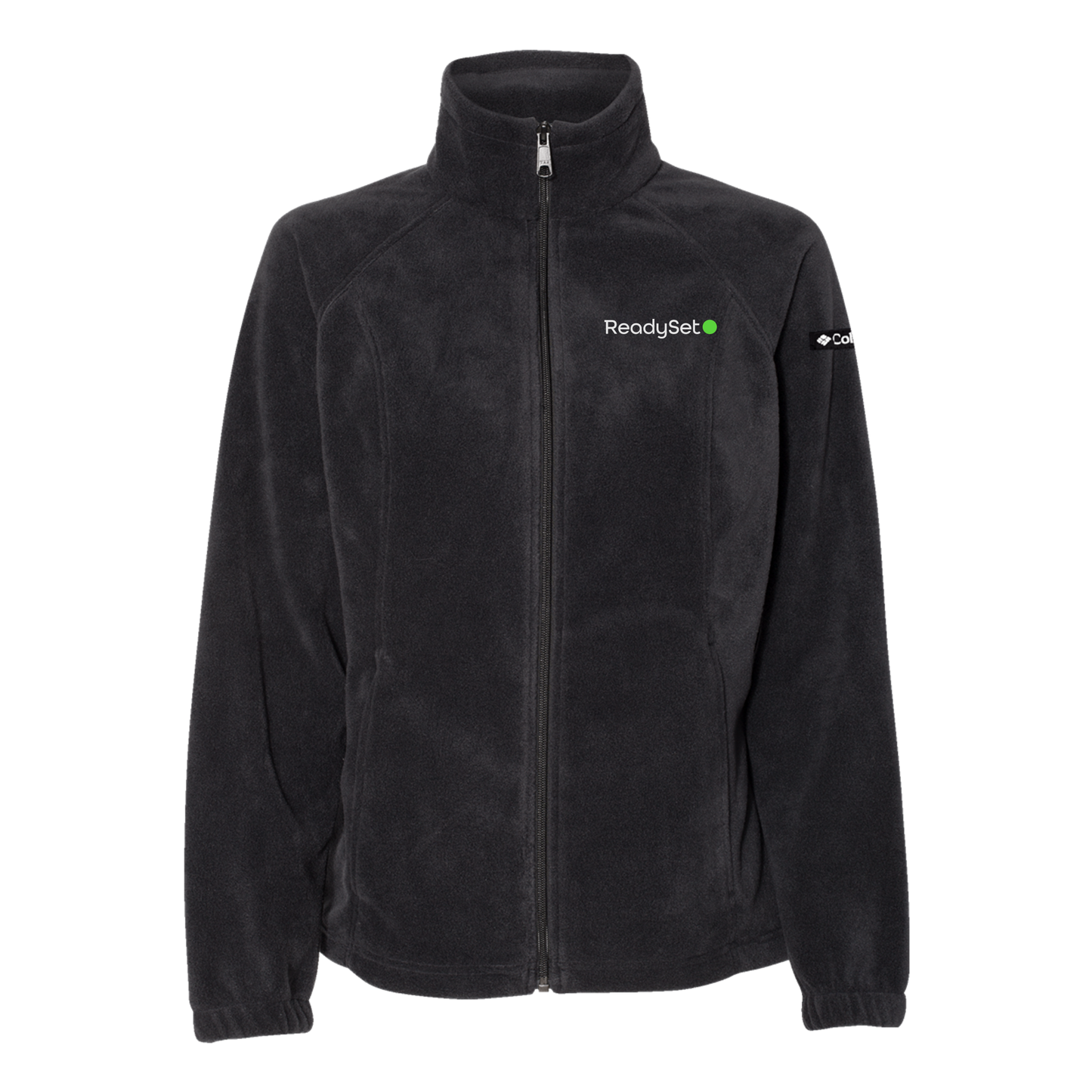 readysetsurgical-columbia-womens-fleece-jacket-embroidery-leftchest-212470-black-flat-front
