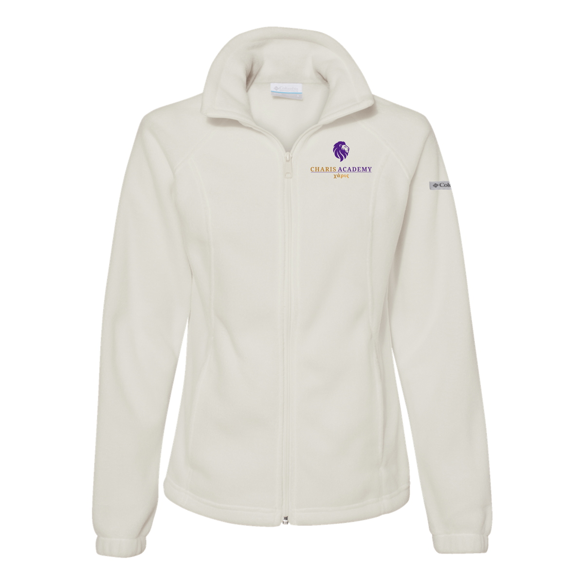 cahazleton-columbia-womens-fleece-jacket-embroidery-leftchest-212470-chalk-flat-front