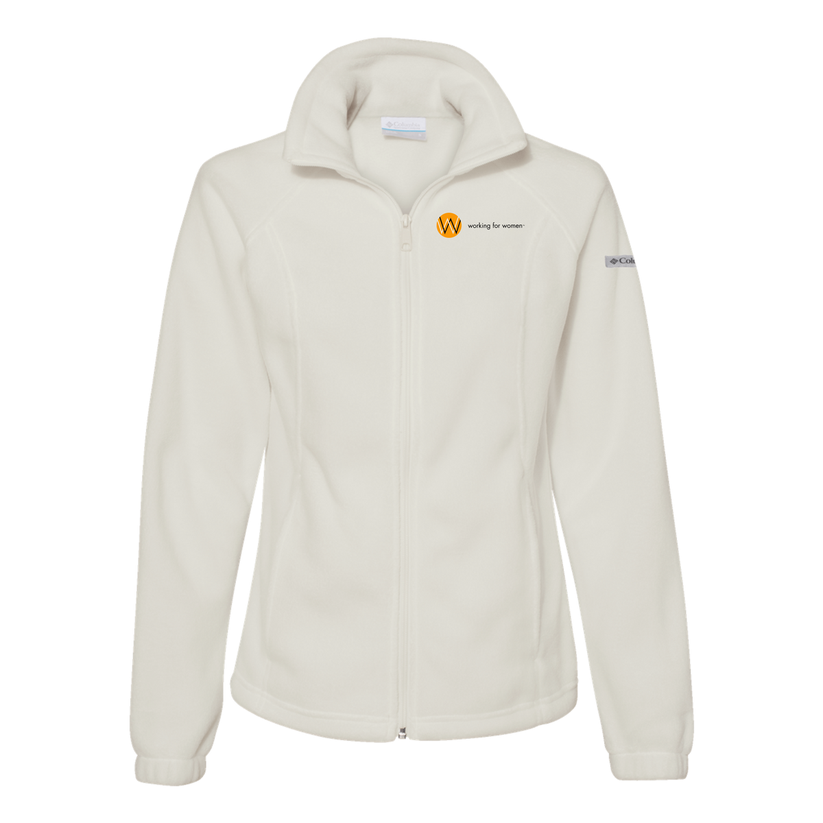 workingforwomen-columbia-womens-fleece-jacket-embroidery-leftchest-212470-chalk-flat-front