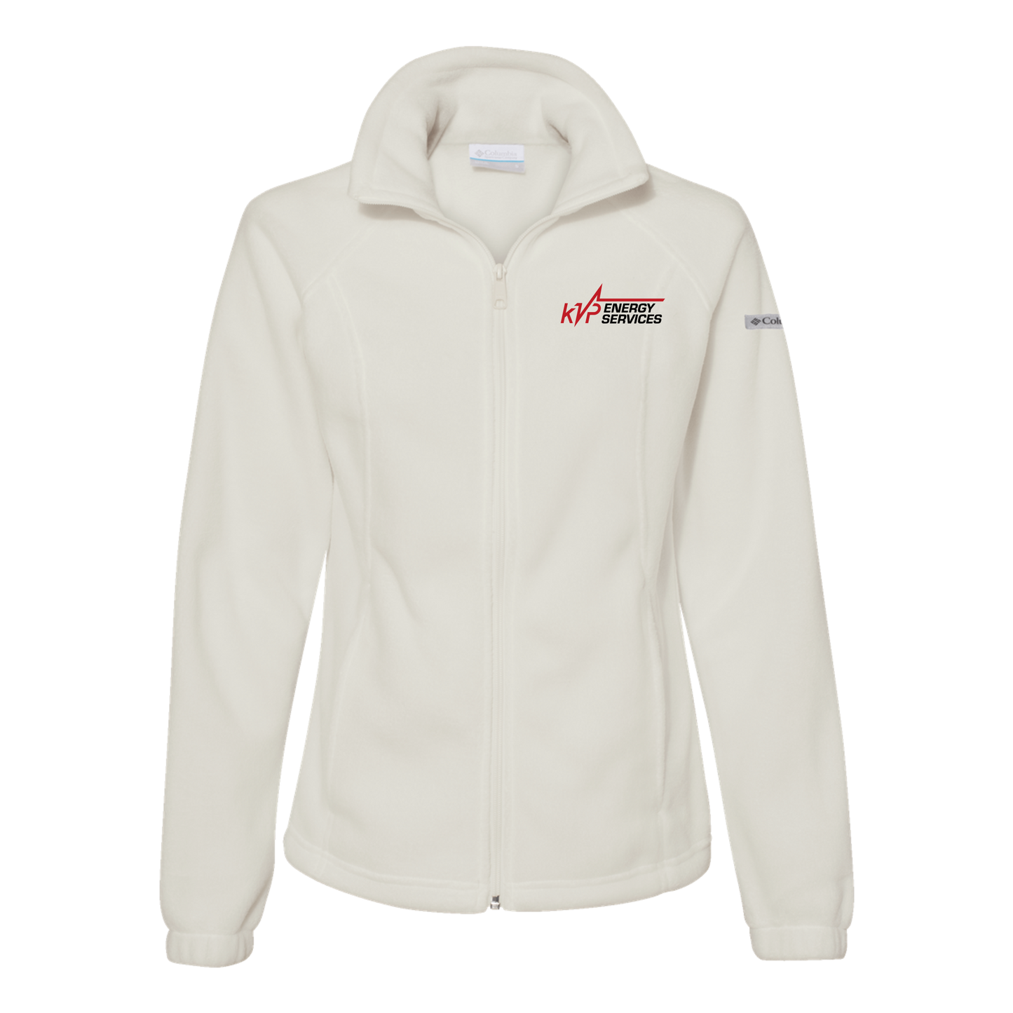 kvpenergy-columbia-womens-fleece-jacket-embroidery-leftchest-212470-chalk-flat-front