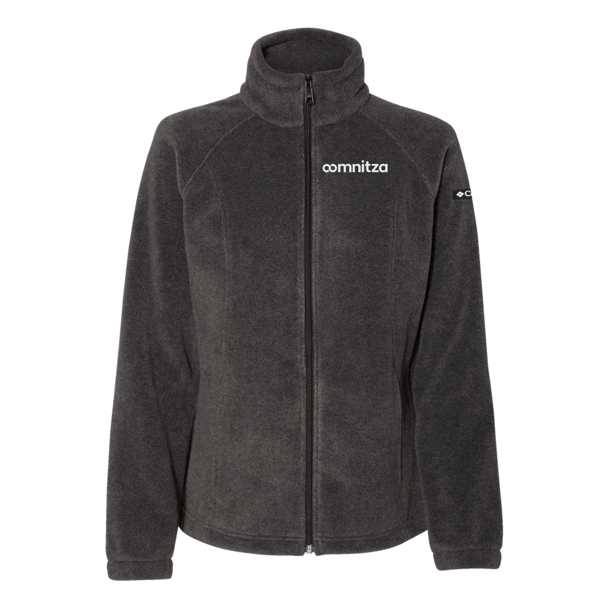 oomnitza-columbia-womens-fleece-jacket-embroidery-leftchest-212470-charcoalheather-flat-front