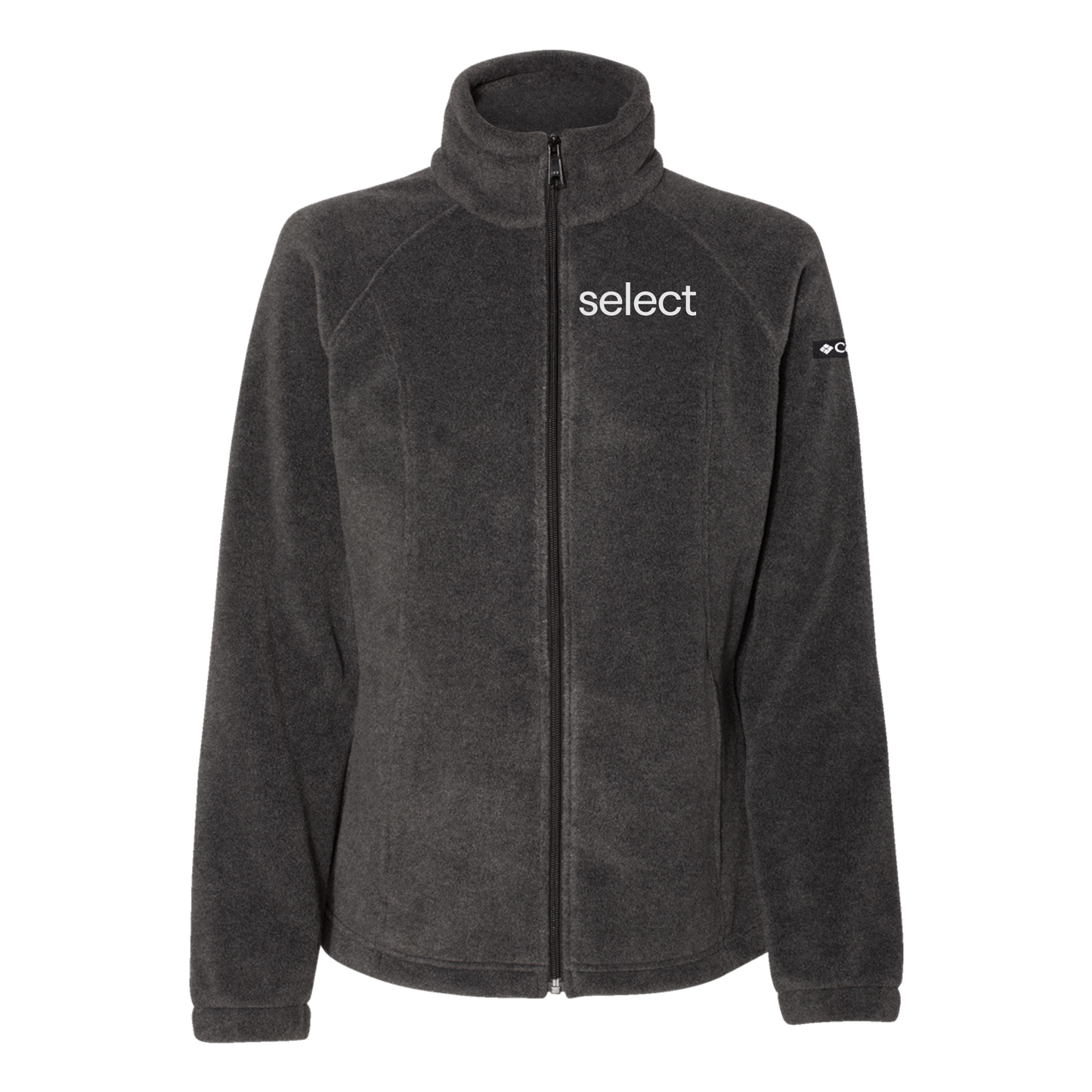 meetselect-columbia-womens-fleece-jacket-embroidery-leftchest-212470-charcoalheather-flat-front