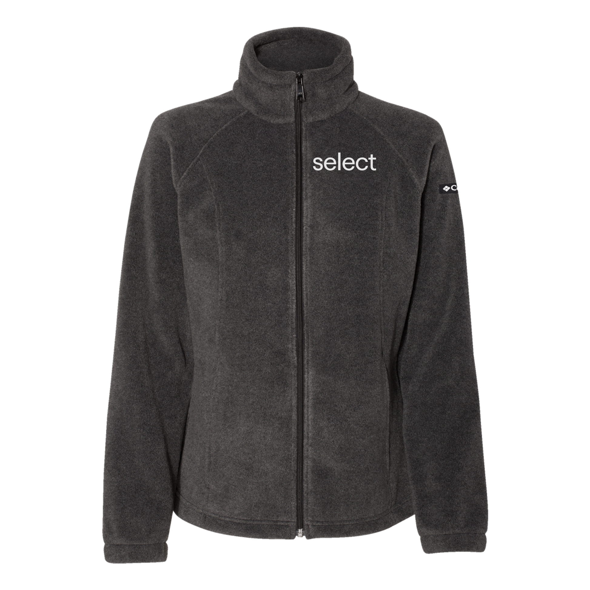 meetselect-columbia-womens-fleece-jacket-embroidery-leftchest-212470-charcoalheather-flat-front