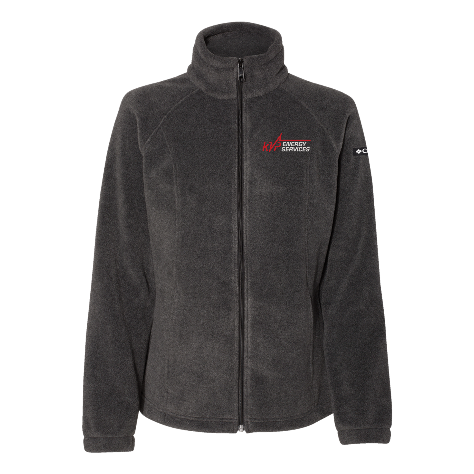 kvpenergy-columbia-womens-fleece-jacket-embroidery-leftchest-212470-charcoalheather-flat-front