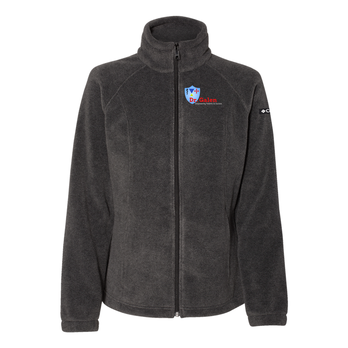 drgalen-columbia-womens-fleece-jacket-embroidery-leftchest-212470-charcoalheather-flat-front