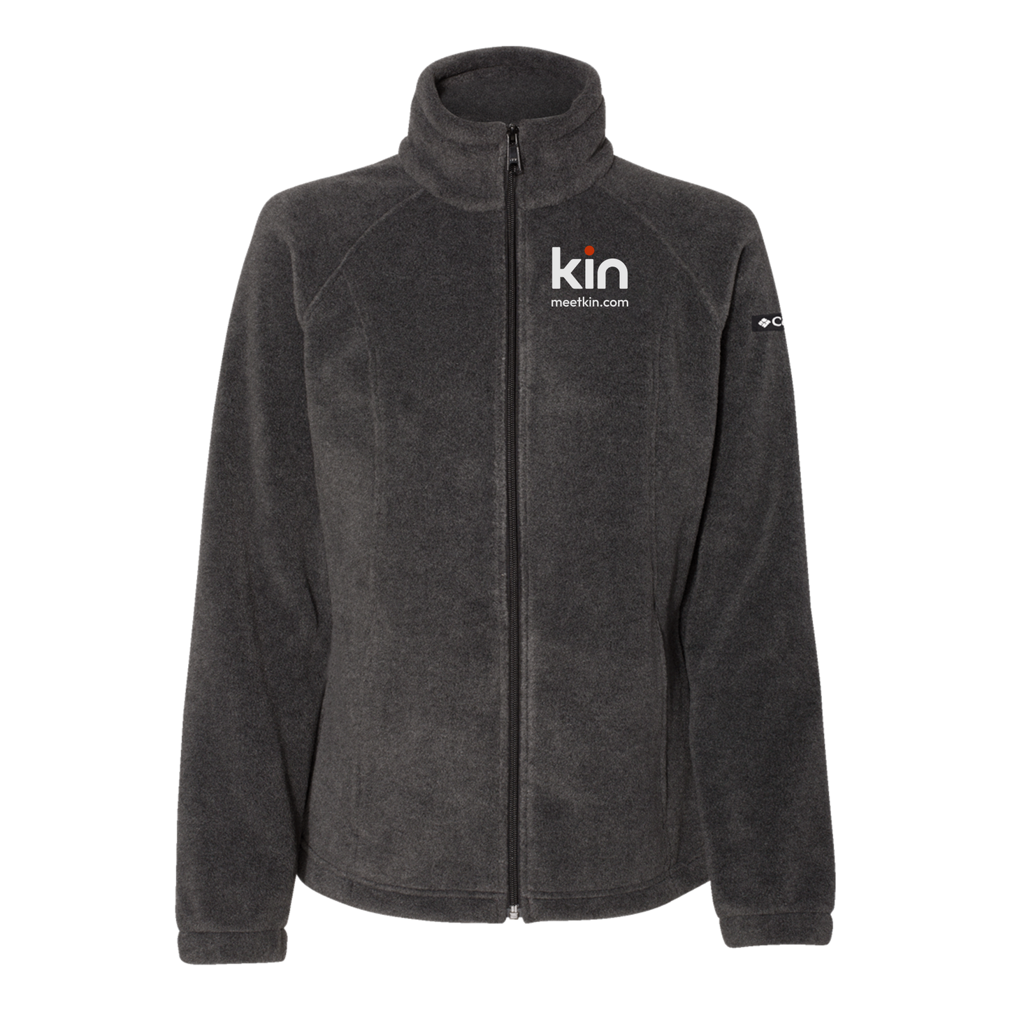kin-columbia-womens-fleece-jacket-embroidery-leftchest-212470-charcoalheather-flat-front
