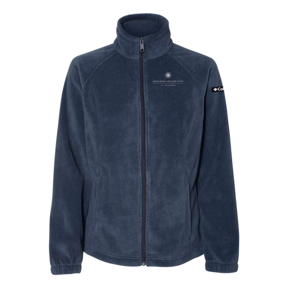 dermatologylaserok-columbia-womens-fleece-jacket-embroidery-leftchest-212470-collegiatenavy-flat-front