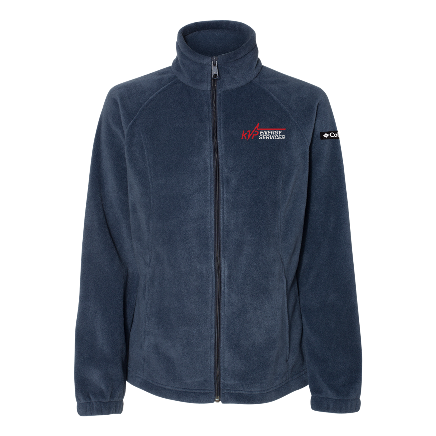kvpenergy-columbia-womens-fleece-jacket-embroidery-leftchest-212470-collegiatenavy-flat-front